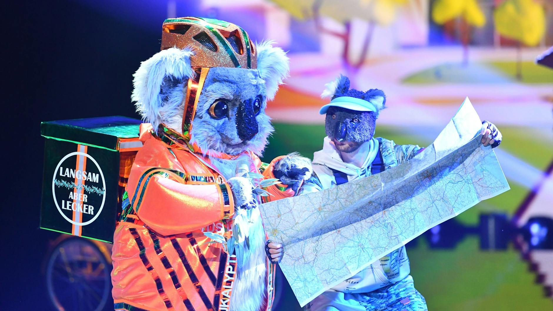 Steckt etwa Komiker Helge Schneider im Koala bei „The Masked Singer“? Viele haben diese Vermutung.