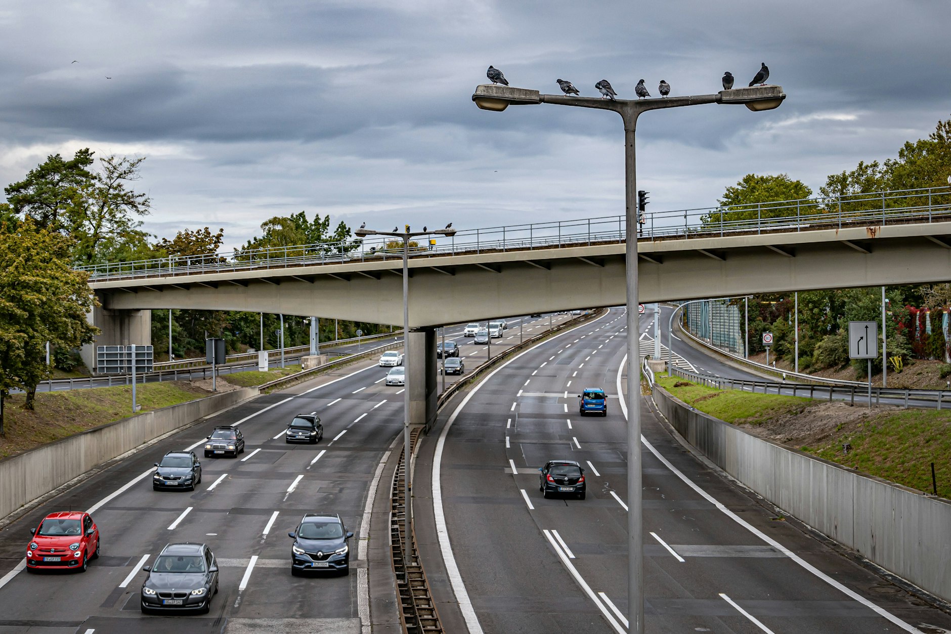 Die Autobahn 111 in Berlin