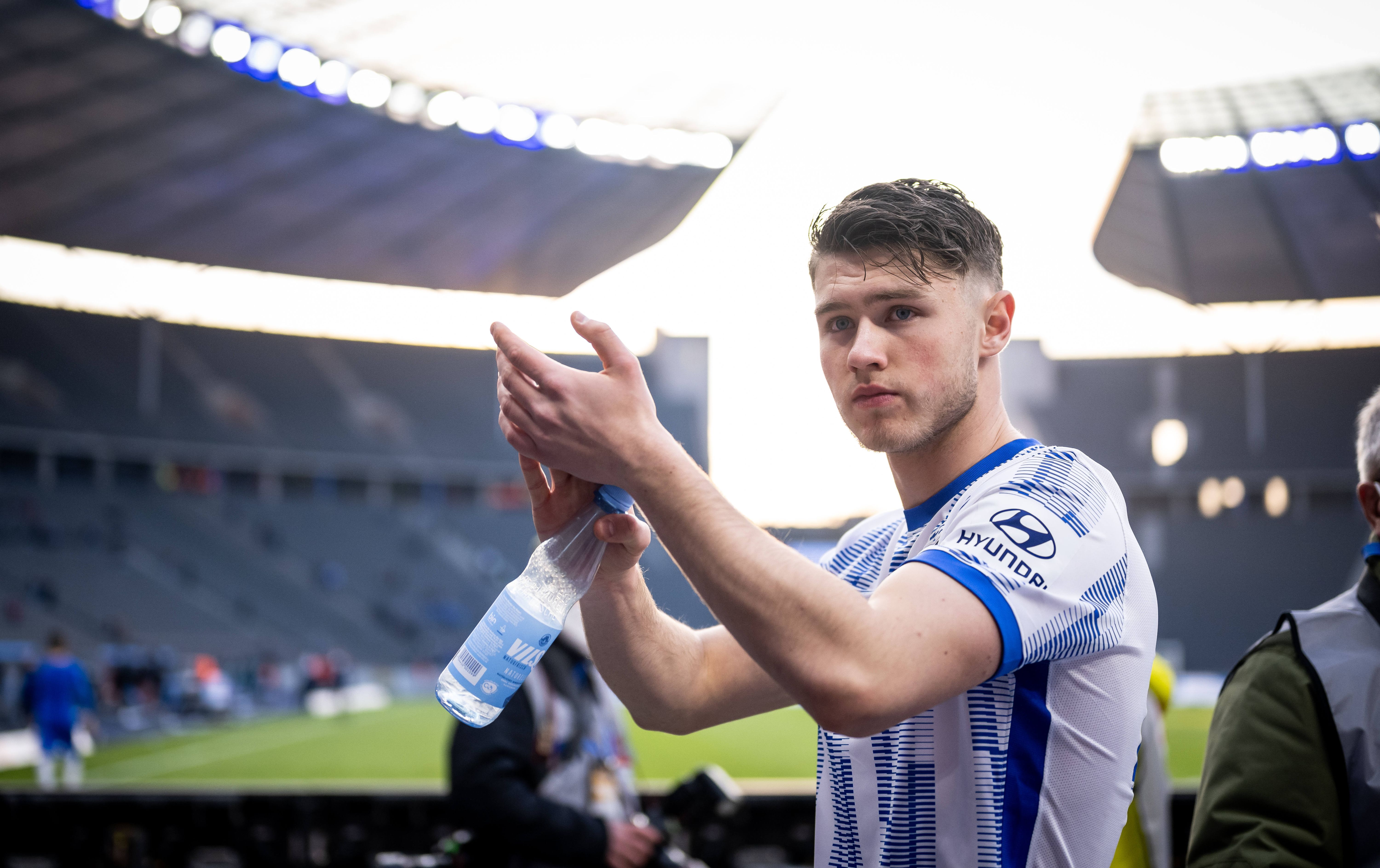 Herthas Linus Gechter (18): Dieser Länderspiel-Marathon macht ihn noch härter für den Abstiegskampf