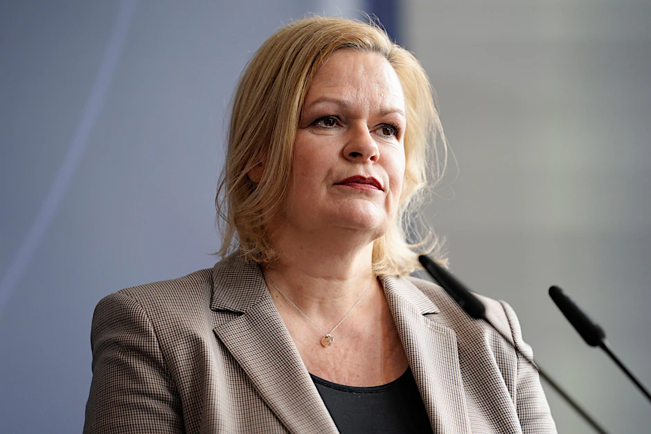 Bundesinnenministerin Nancy Faeser