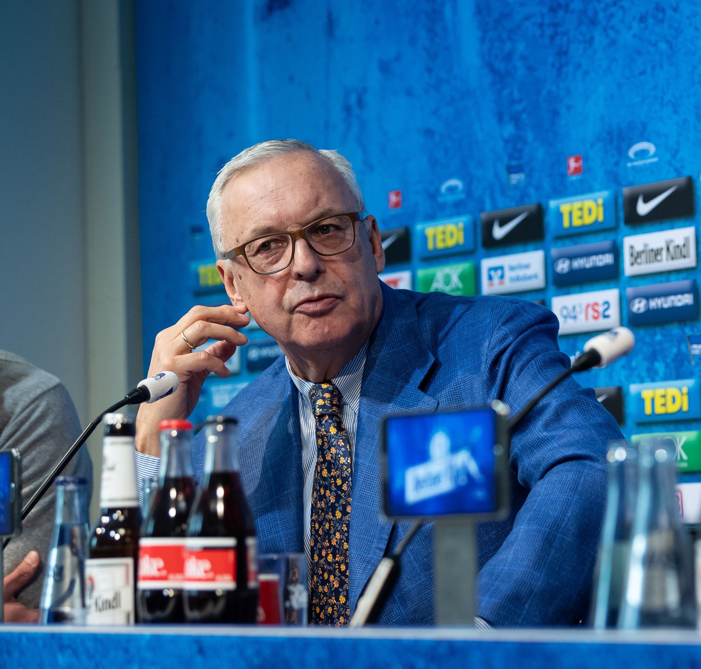 Abwahlantrag gegen Hertha-Präsident Werner Gegenbauer