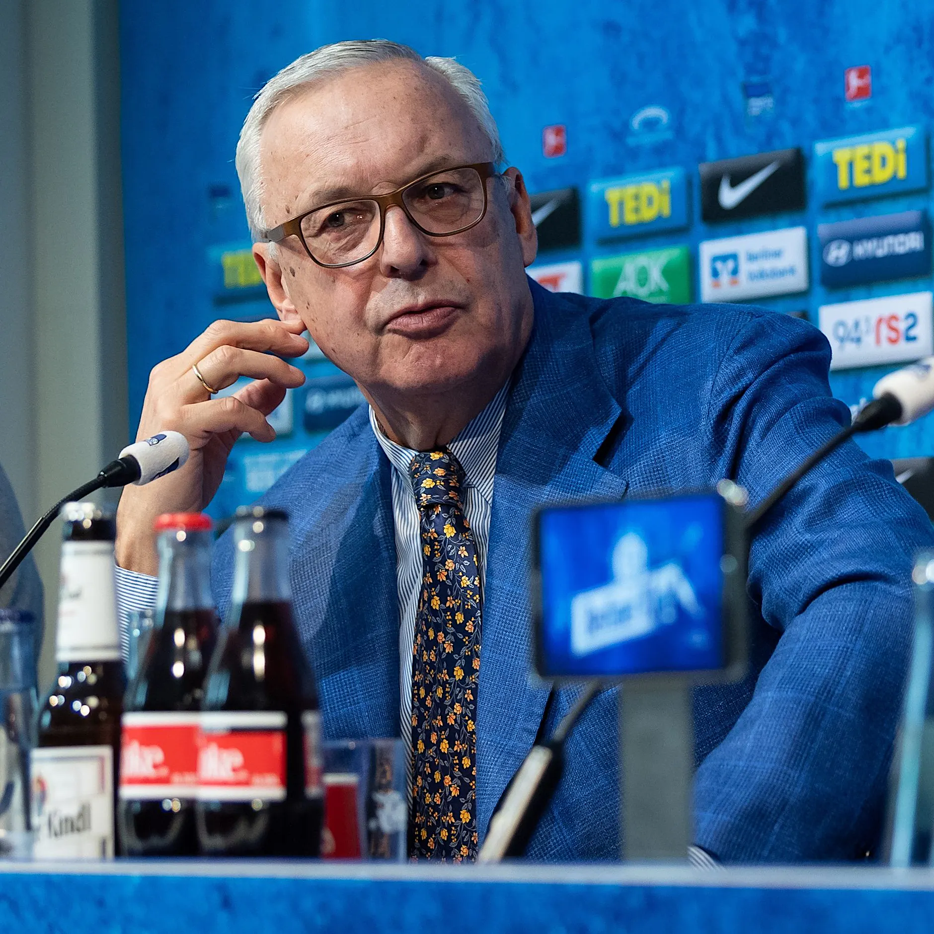 Abwahlantrag gegen Hertha-Präsident Werner Gegenbauer