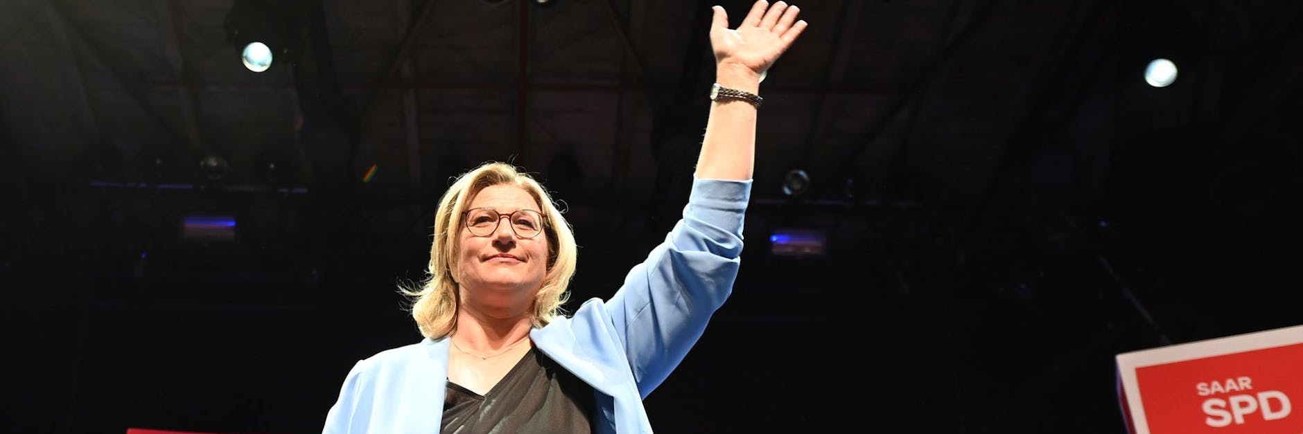 Anke Rehlinger hat die Wahl im Saarland für die SPD klar gewonnen.