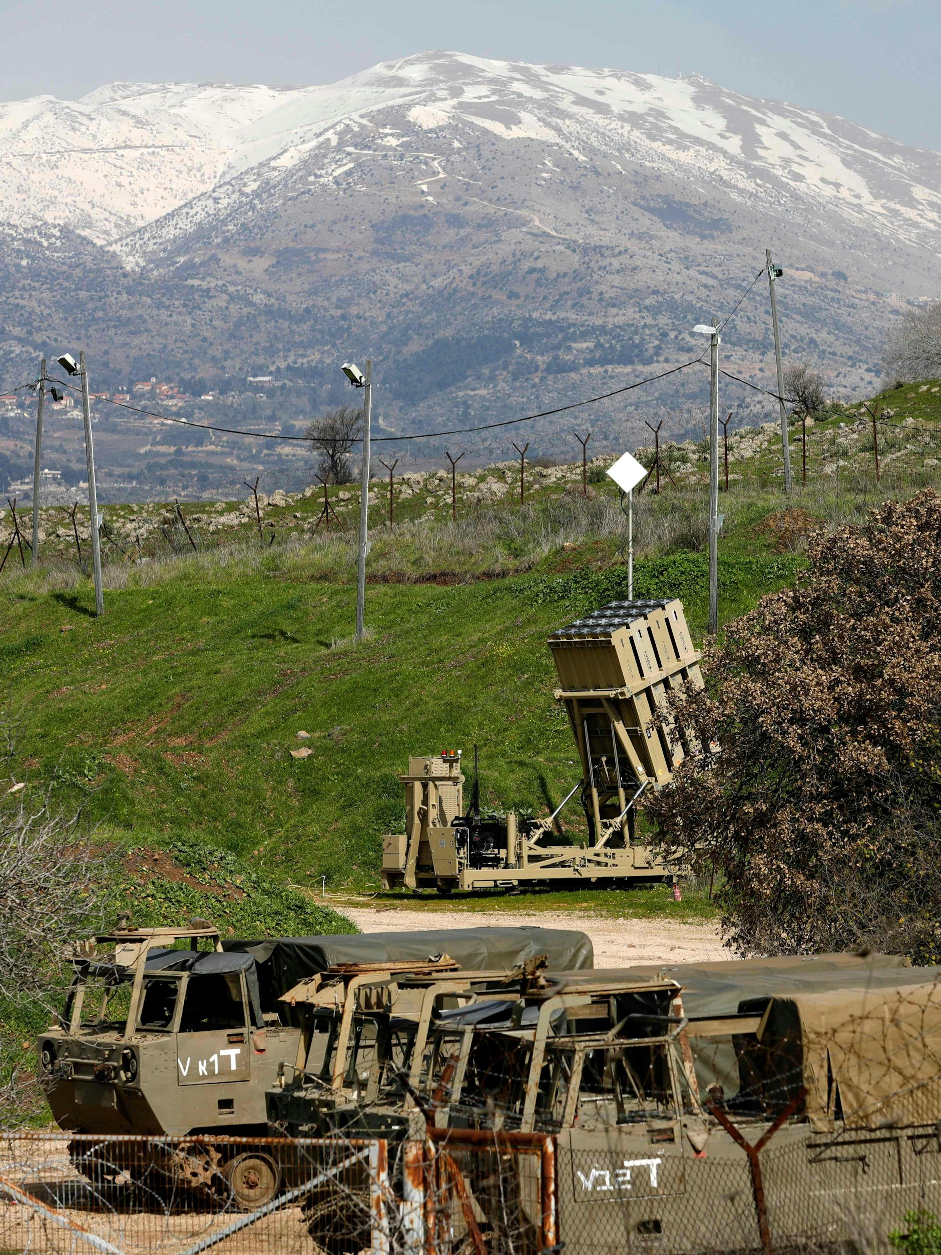Abfangraketen des Arrow-Schutzschildes in Israel. 