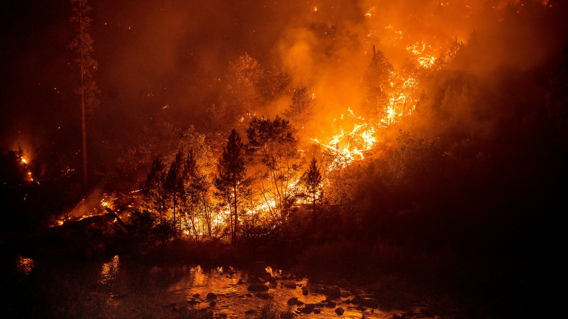 Waldbrand im US-Bundesstaat Kalifornien.