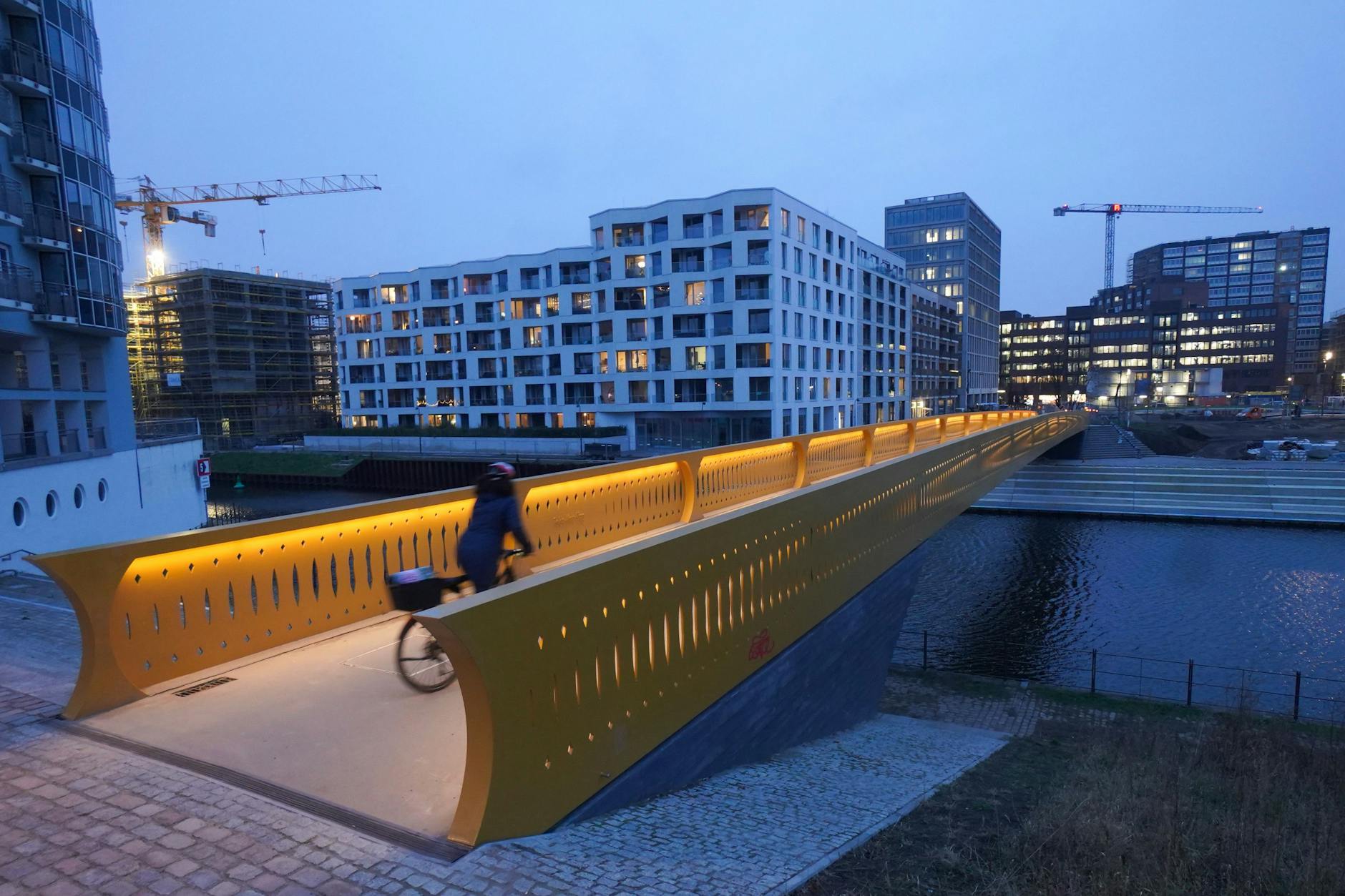 Eher teuer: Blick auf die Neubauwohnungen in der Europacity in Mitte.