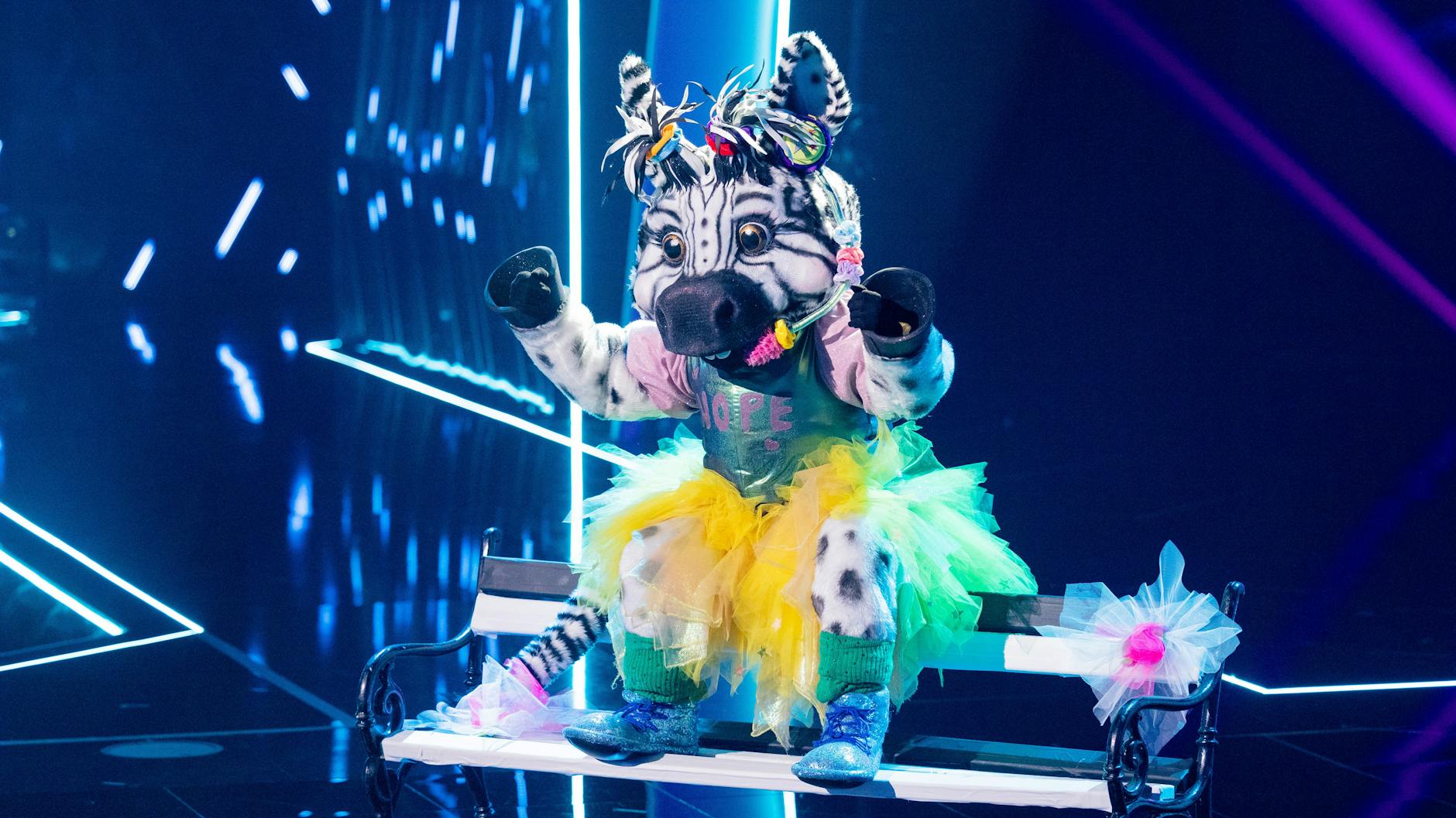 Das Zebra überzeugte bei „The Masked Singer“ mit tollem Gesang – auch wenn das Kostüm zoologisch nicht ganz korrekt ist.