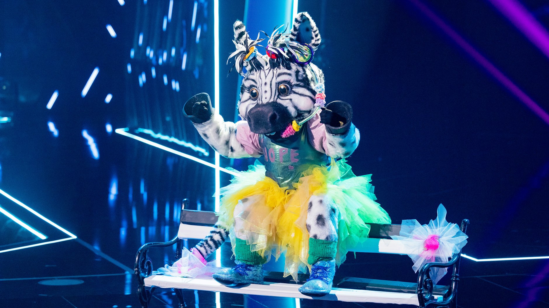 Das Zebra überzeugte bei „The Masked Singer“ mit tollem Gesang – auch wenn das Kostüm zoologisch nicht ganz korrekt ist.