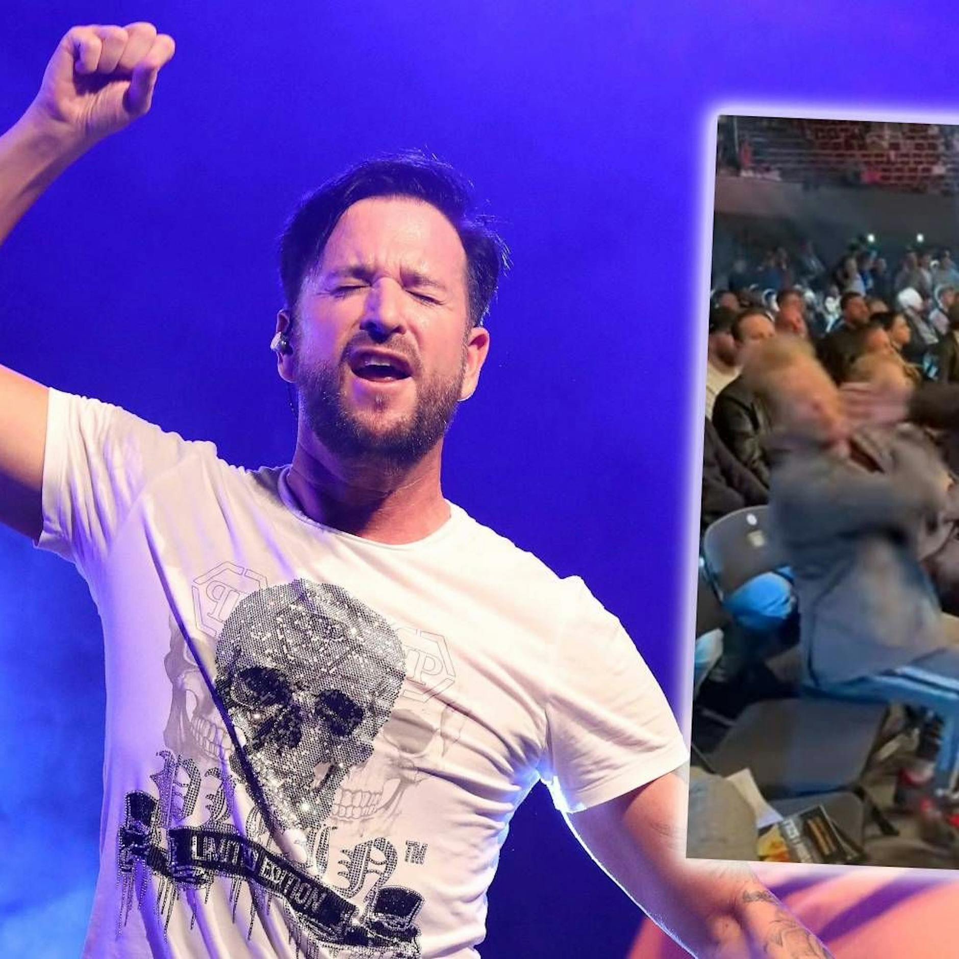 Michael Wendler und seine rechten Verschwörungs-Freunde feiern die Ohrfeige für Oliver Pocher auf Telegram