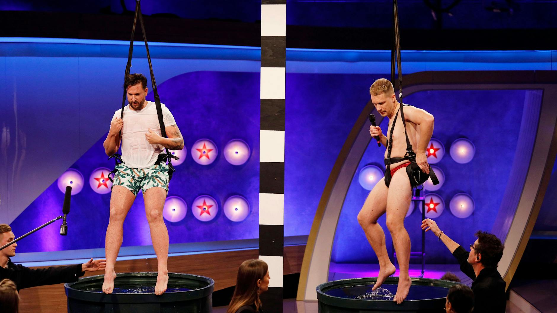 Michael Wendler und Oliver Pocher traten mehrfach zusammen im Fernsehen auf.