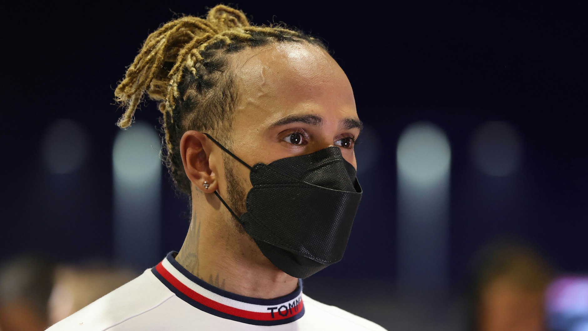 Der siebenfache Weltmeister Lewis Hamilton fährt im Mercedes in dieser Formel-1-Saison derzeit der Musik hinterher.