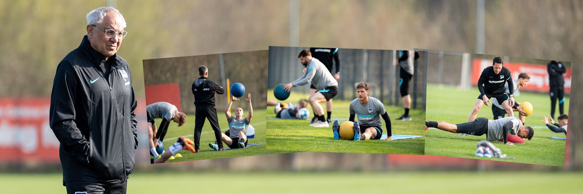 Für Hertha-Cheftrainer Felix Magath sind Ausdauer und Kraft Voraussetzung, um im Abstiegskampf zu bestehen. Das spüren auch die Hertha-Profis.