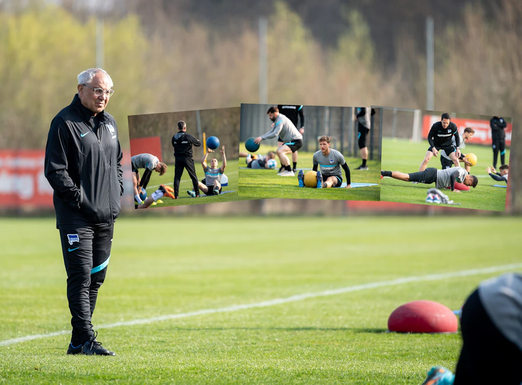 Hertha BSC im Schweiß-in-Strömen-Lager: Magath schleift und schleift und schleift