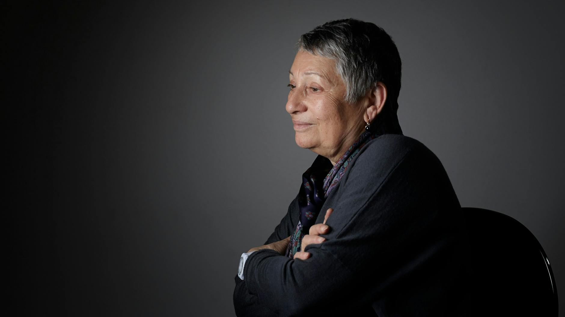 Die Schriftstellerin Ljudmila Ulitzkaja