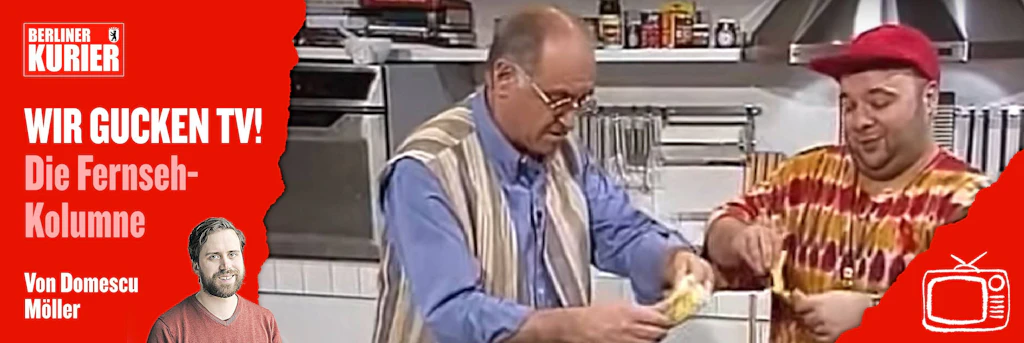 Einmal Retro, bitte! Warum mir dieses Kochvideo mit Alfred Biolek und Dirk Bach so viel Freude gemacht hat!