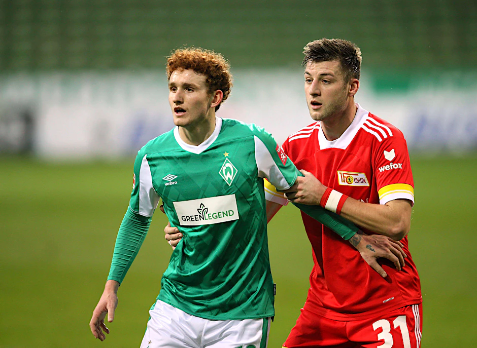 Tauscht Unions Robin Knoche im Sommer das rote Leibchen der Eisernen mit dem Dress von Werder Bremen?