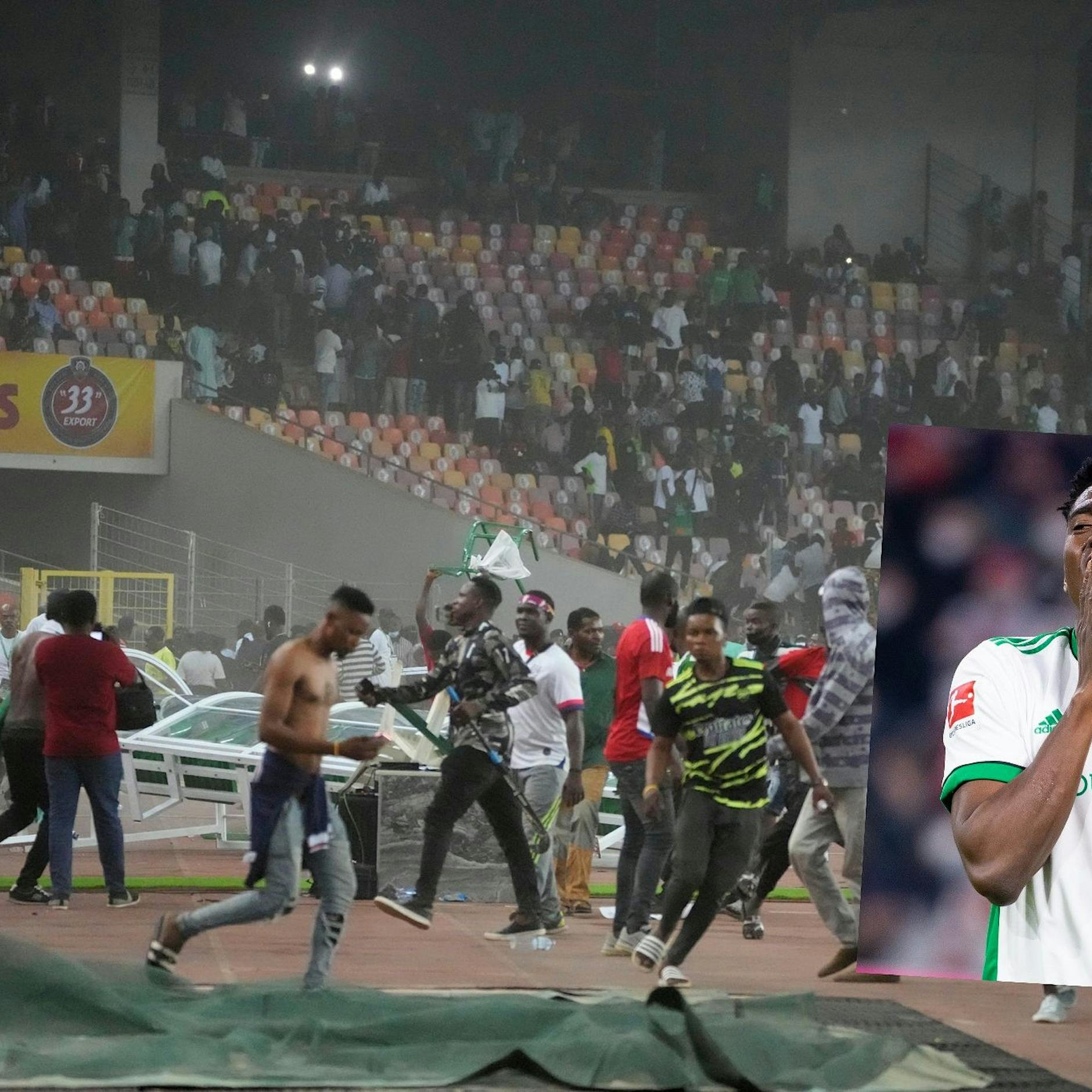 Randale, Tränengas und ein Todesfall: Taiwo Awoniyis WM-Traum mit Nigeria geplatzt!