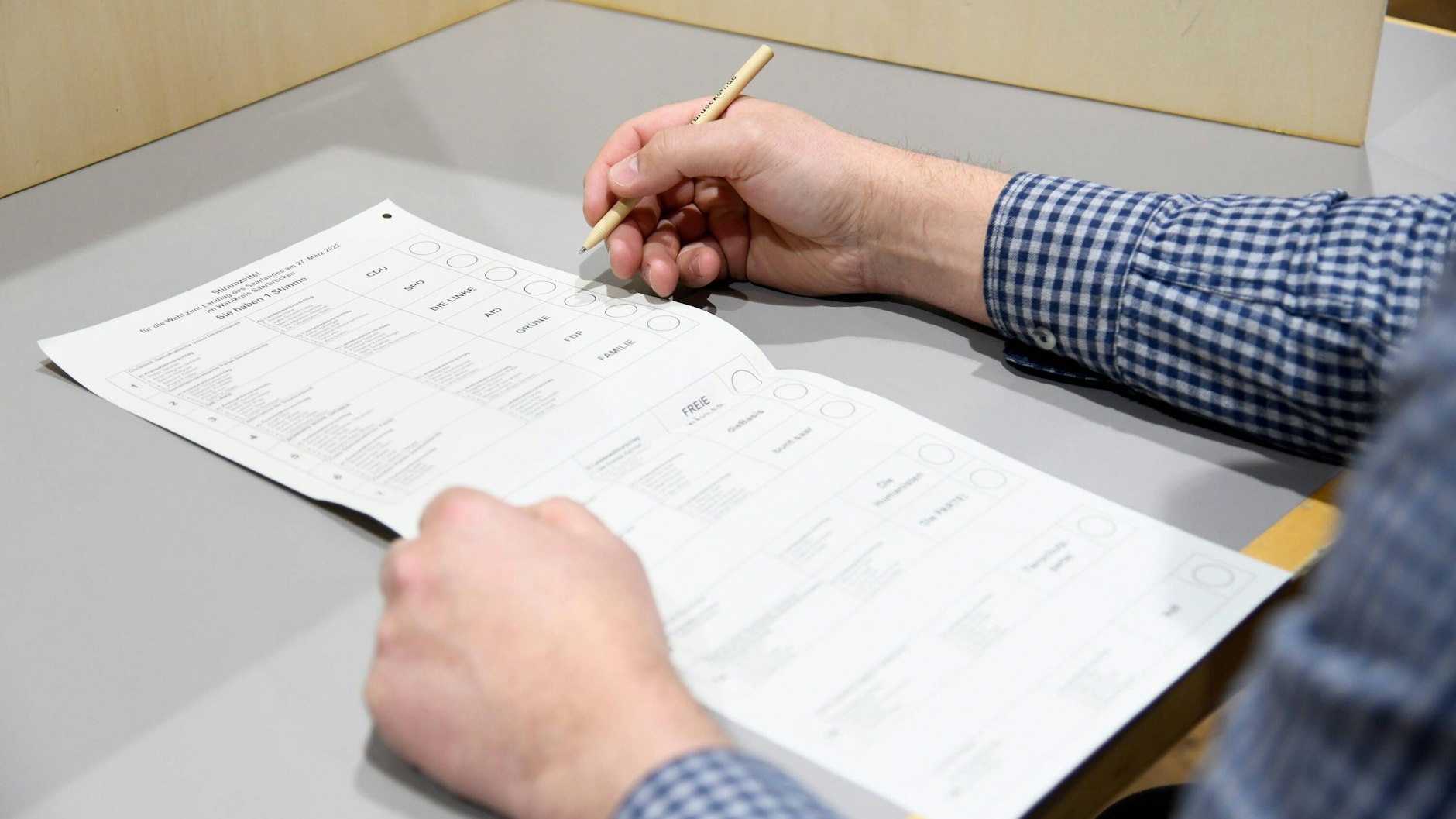 Fast jede Stimme zählt.