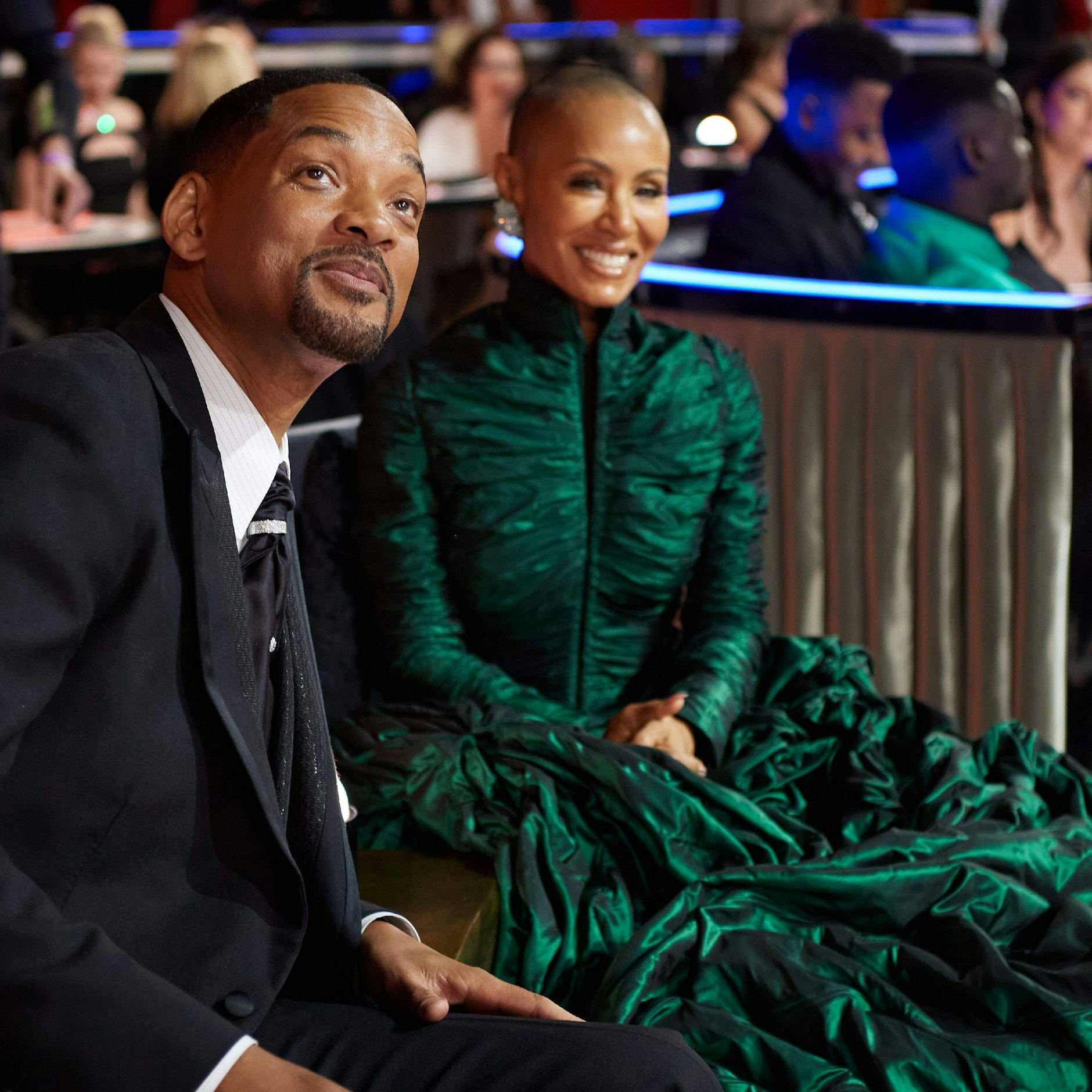Will Smith and Jada Pinkett Smith während der Verleihung