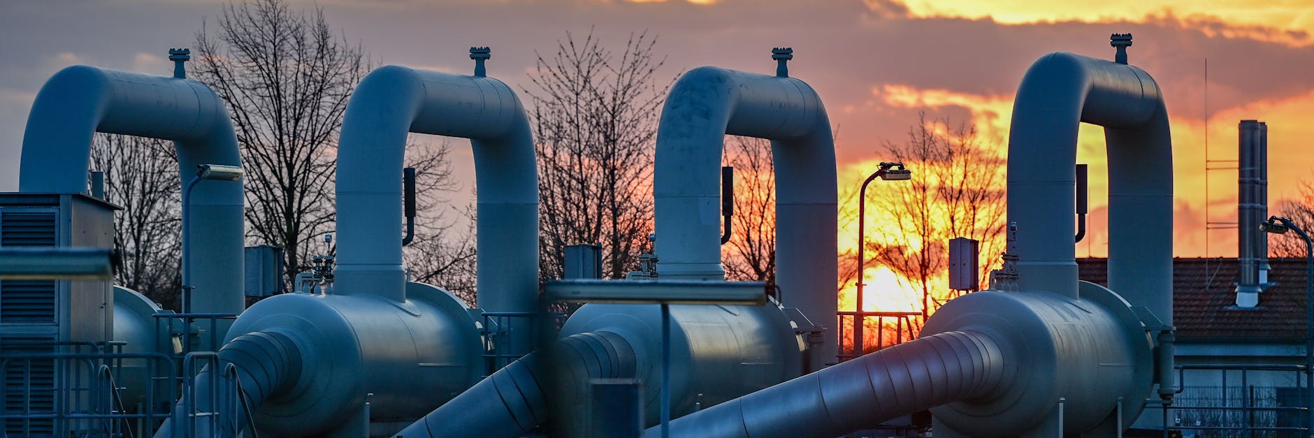 An der Erdgasverdichterstation Mallnow nahe der polnischen Grenze kommt vorwiegend russisches Erdgas an – noch.