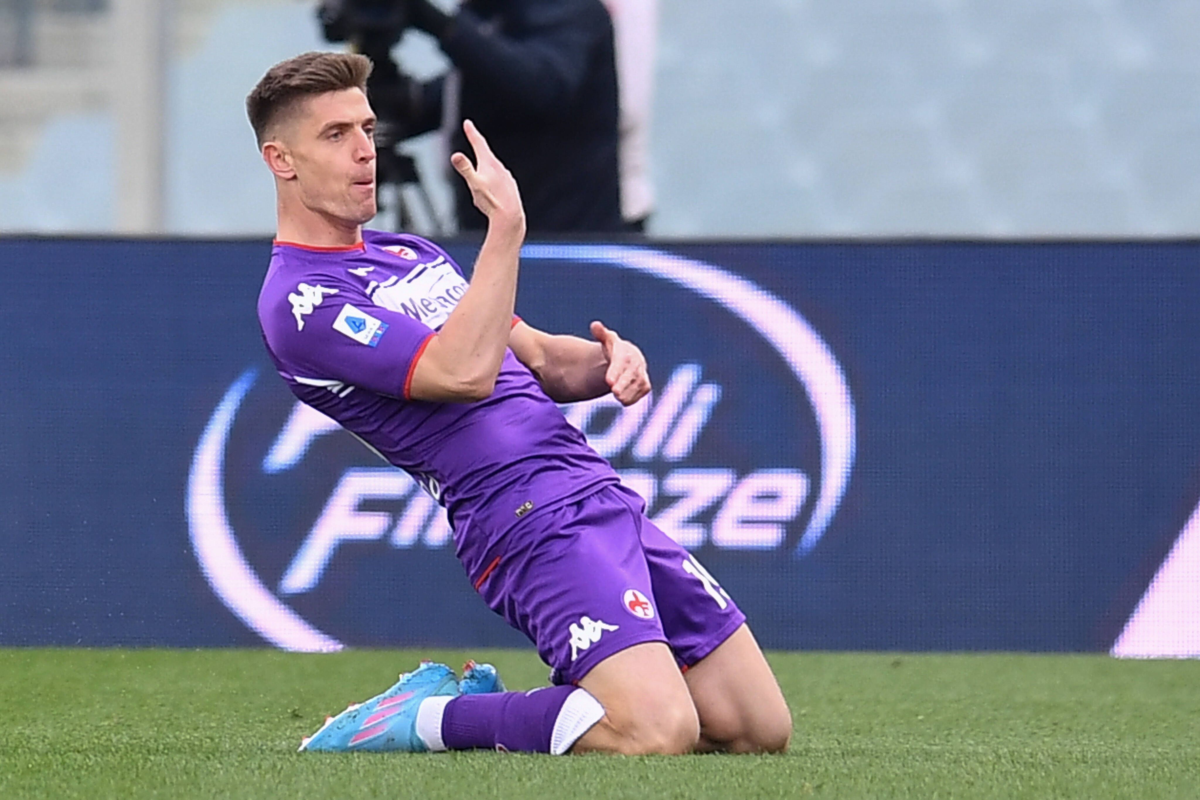 Image - Herthas Sturm-Missverständnis Kris Piatek: AC Florenz will 15 Millionen Euro in Raten abstottern