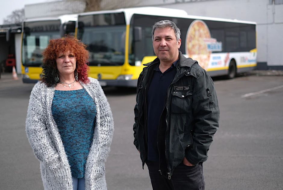 „Unser Ansporn ist, anständig durchzuhalten“: Claudia Hartmann und Mustafa Sarikaya.