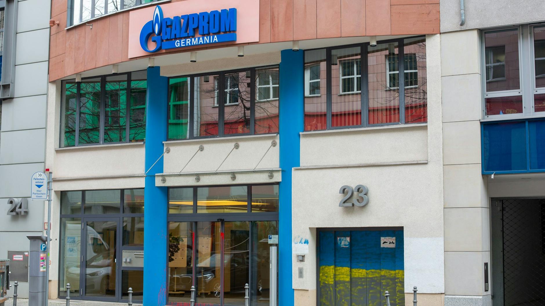 Das Tochterunternehmen Gazprom Germania GmbH mit Sitz in Berlin.