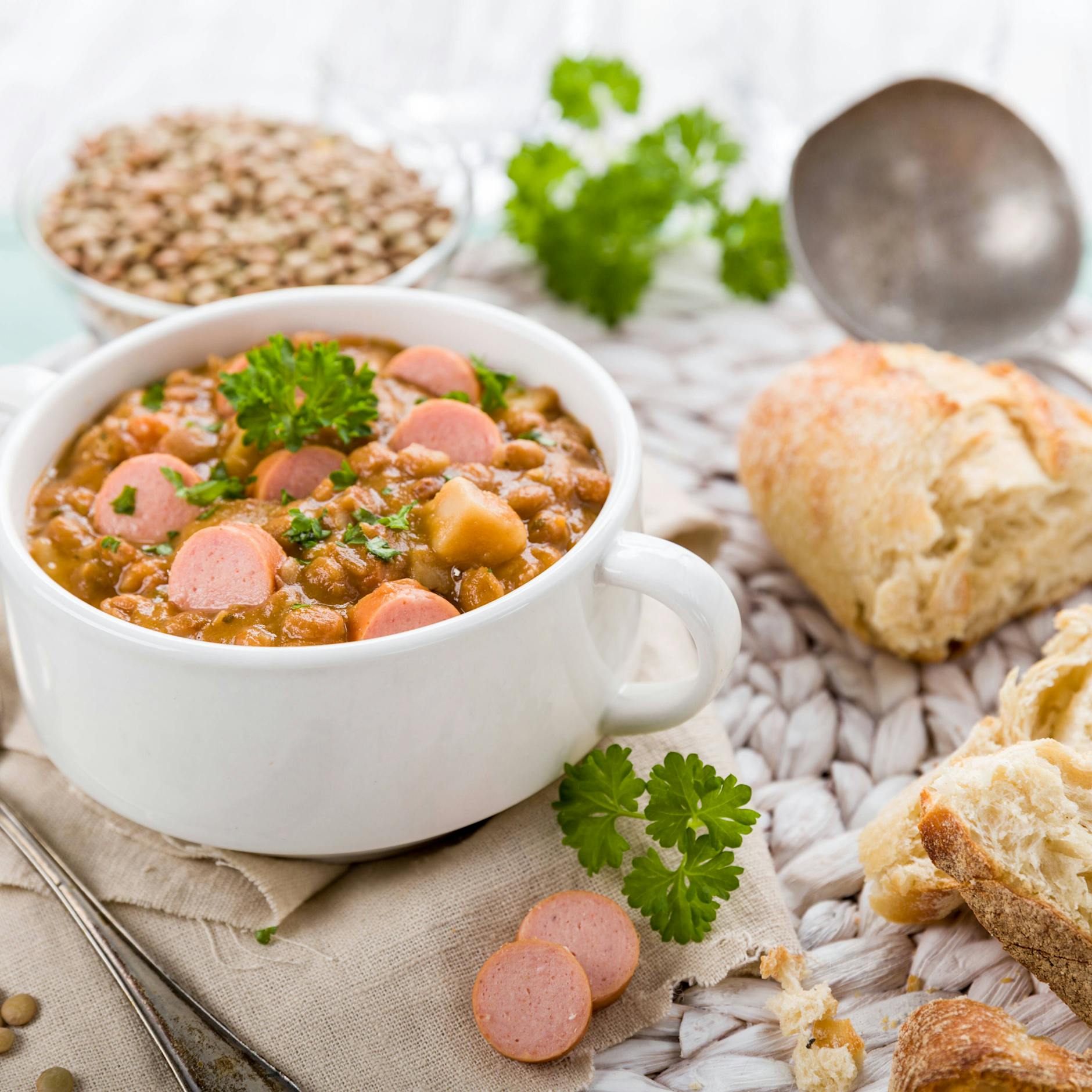 Geniales Rezept für Linsensuppe: Einfach schnell, einfach lecker