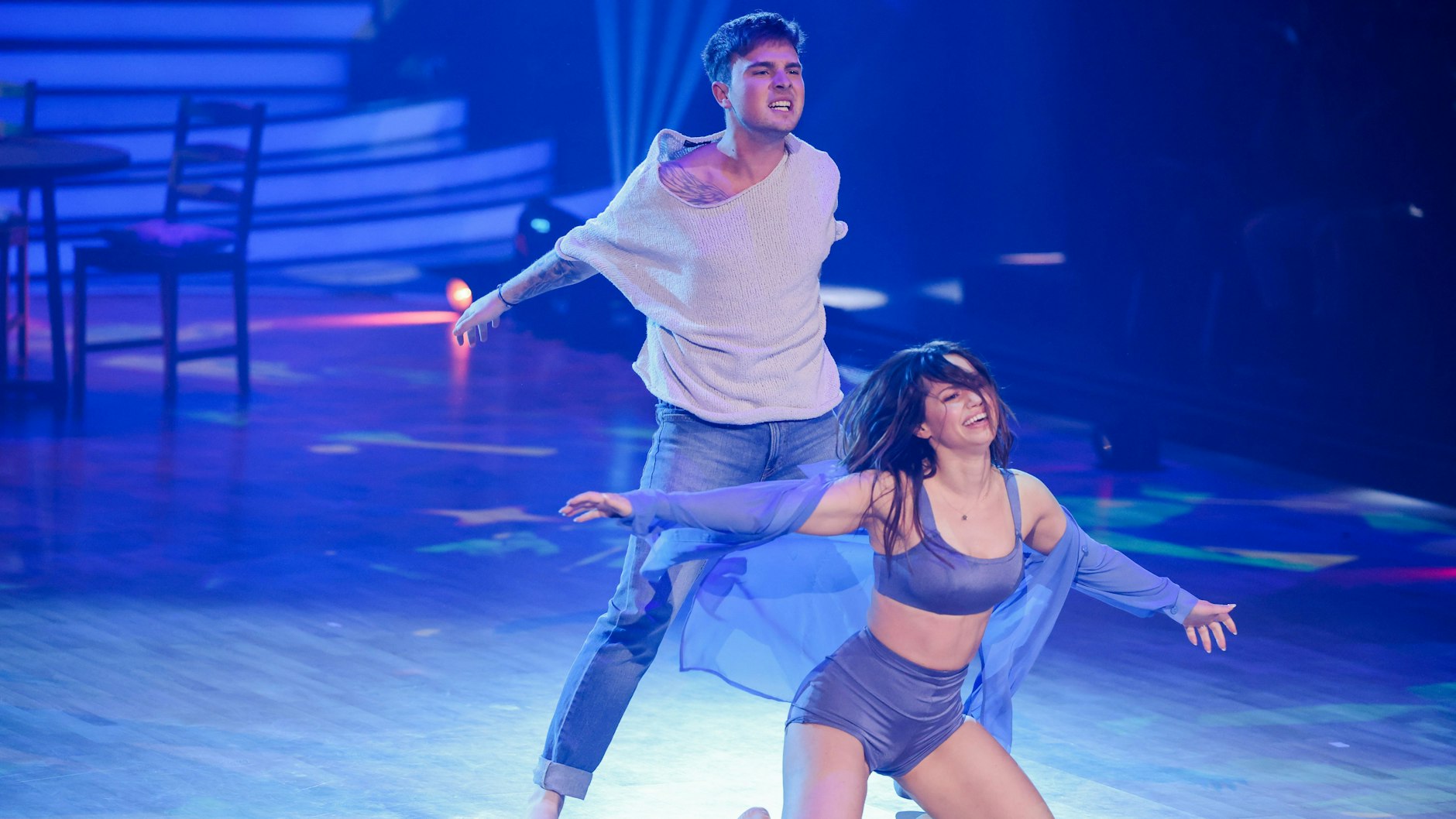 Sänger Mike Singer tanzt bei „Let’s Dance“ mit Christina Luft.