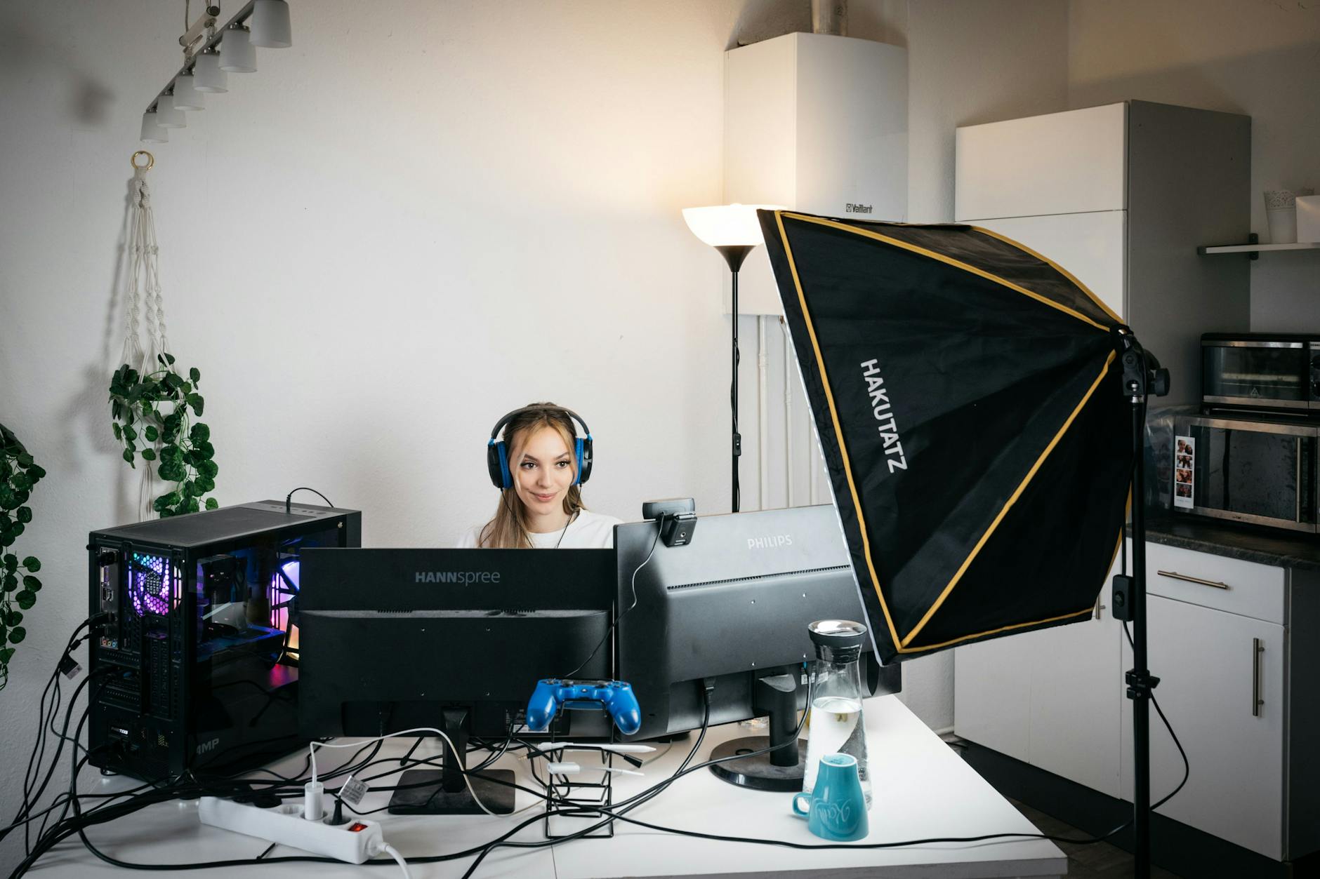 Die Influencerin Kati ist professionell aufgestellt.