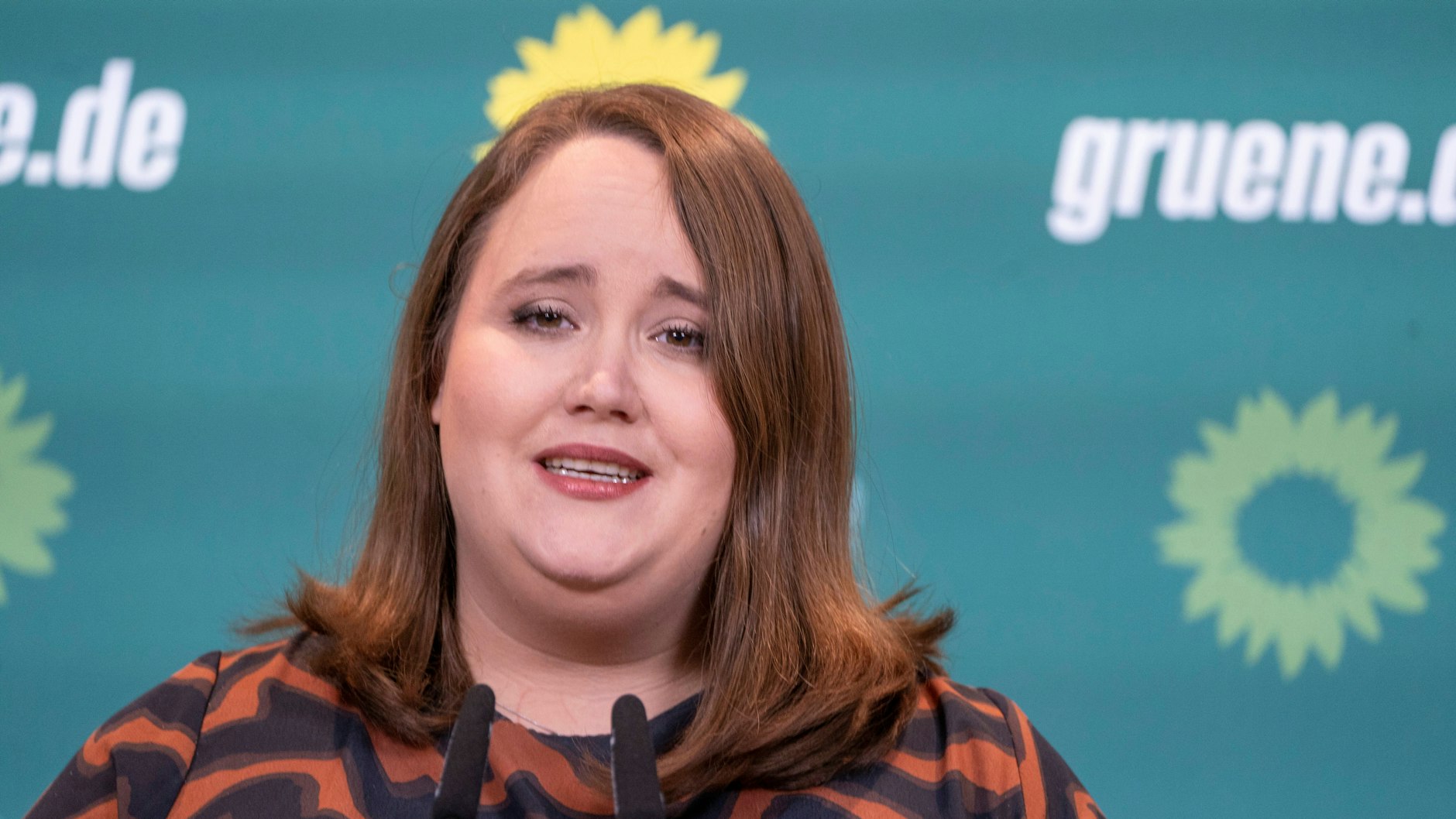 Ricarda Lang (Grüne) fordert das Tempolimit. 