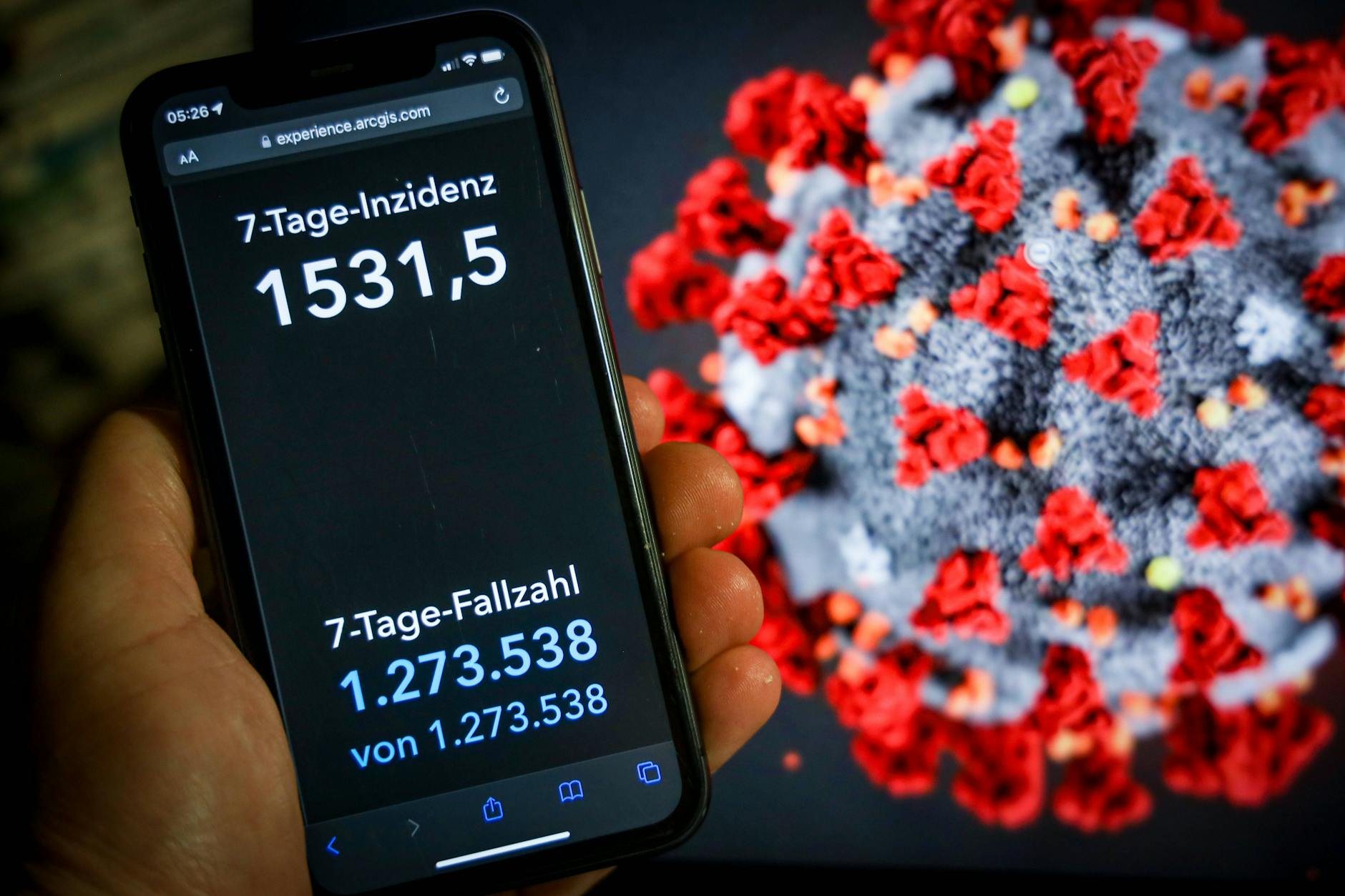 Die Corona-Zahlen sind noch immer extrem hoch.