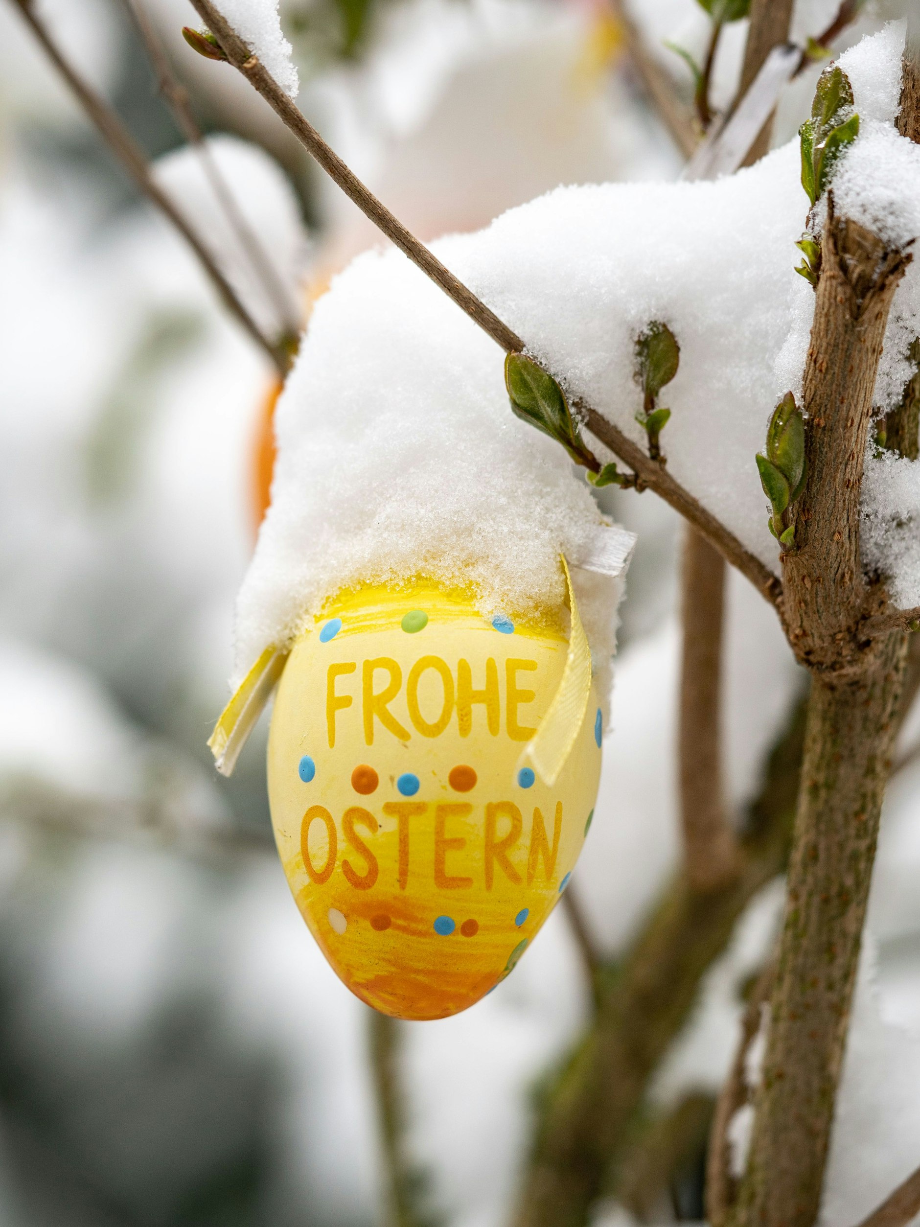 Auch an Ostern ist örtlich noch Schnee möglich.