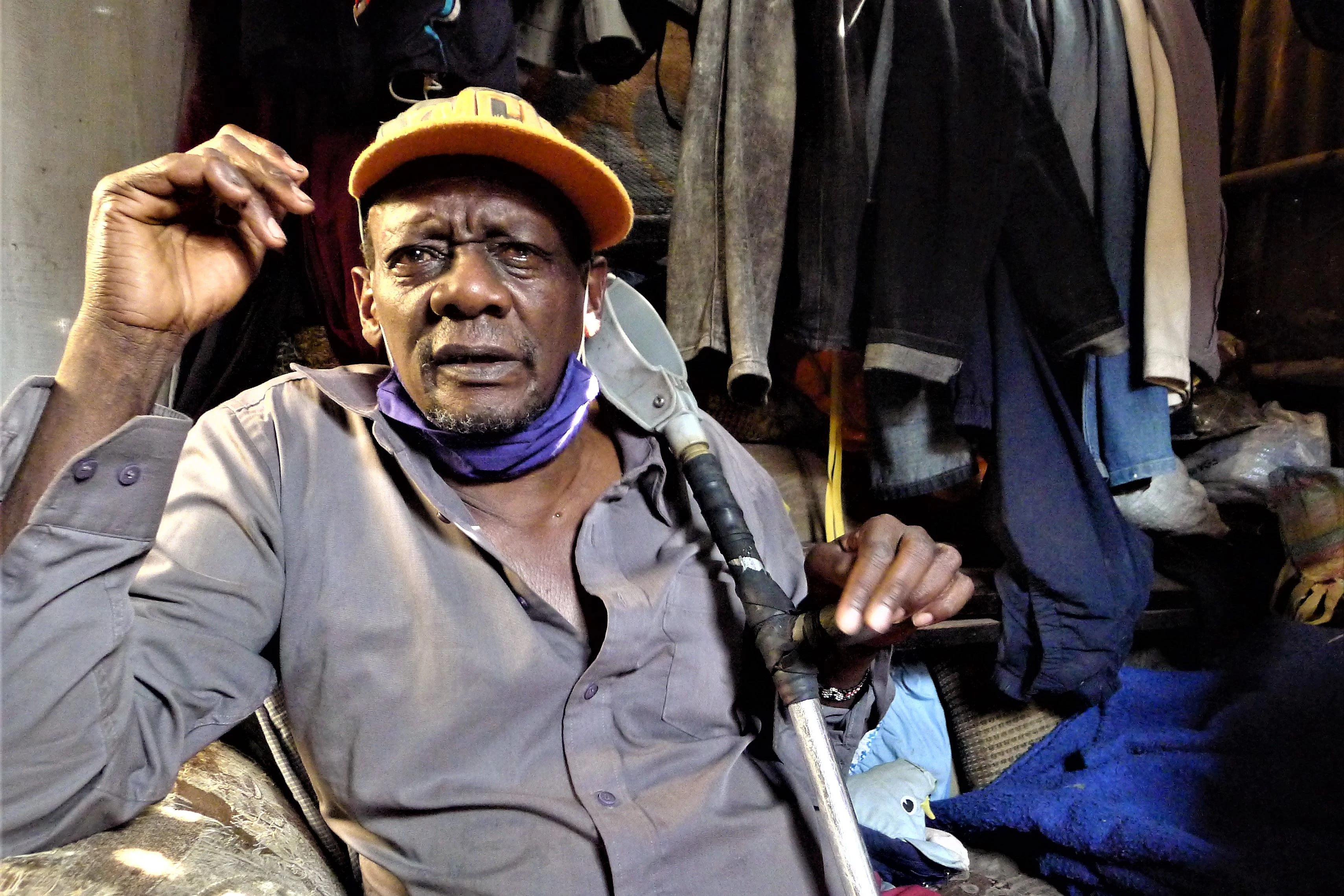 Timothy Wanjiru lebt im Slum Korogocho in Nairobi. Korogocho bedeutet: Abfall.