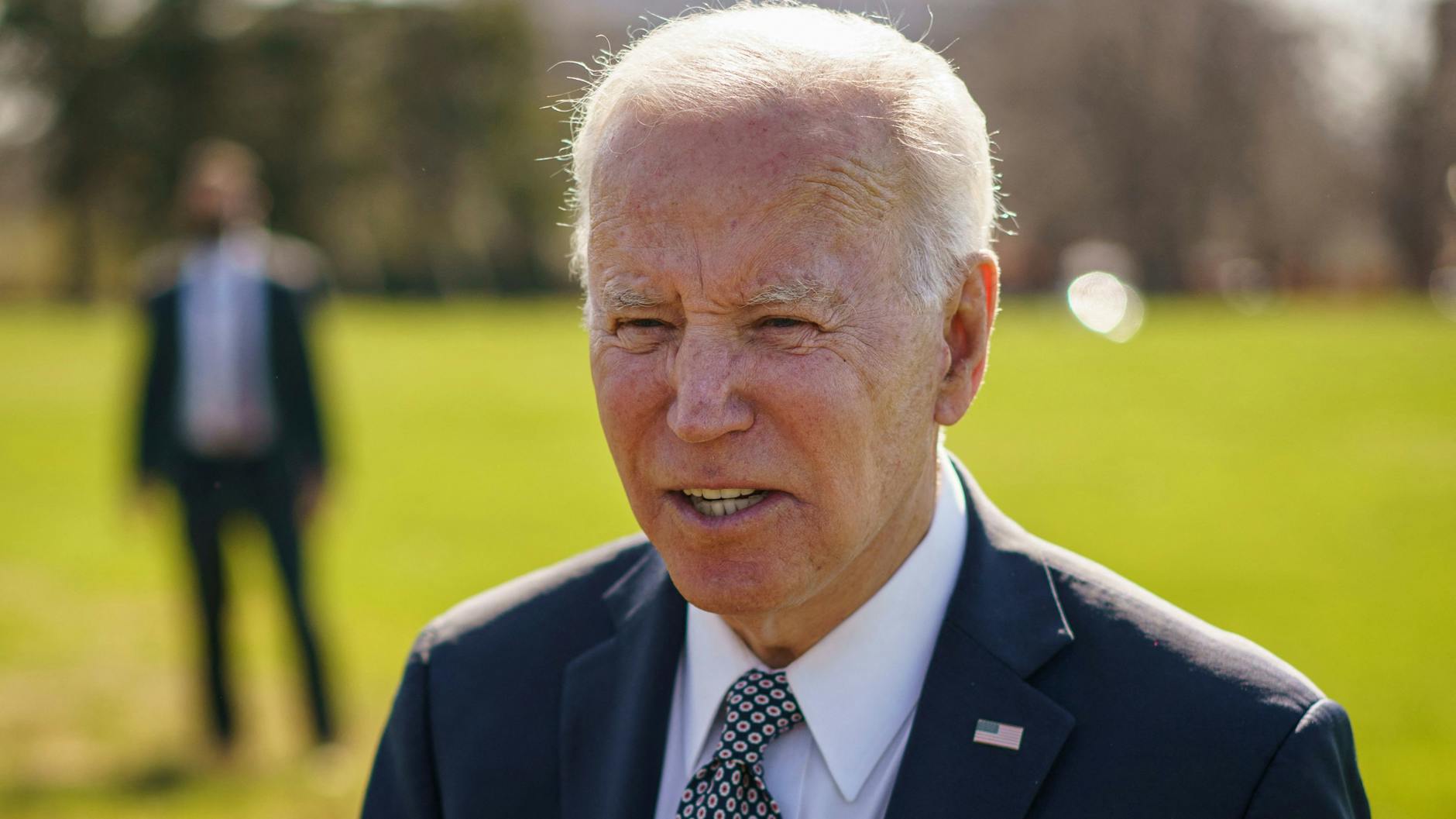 US-Präsident Joe Biden am Montag in Washington