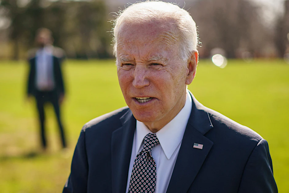 US-Präsident Joe Biden am Montag in Washington