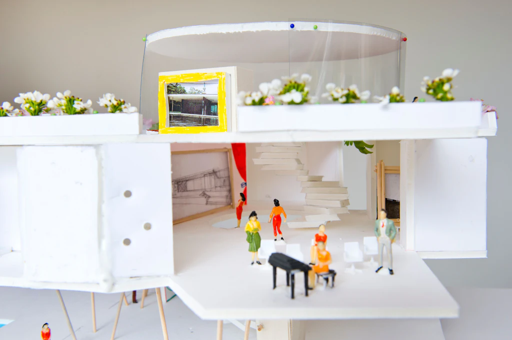 Wie wollen wir wohnen? Architekten bauen mit Kindern Modelle