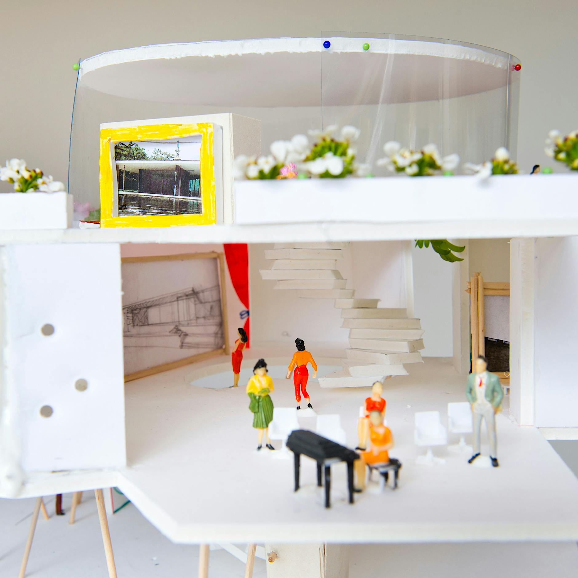 Wie wollen wir wohnen? Architekten bauen mit Kindern Modelle