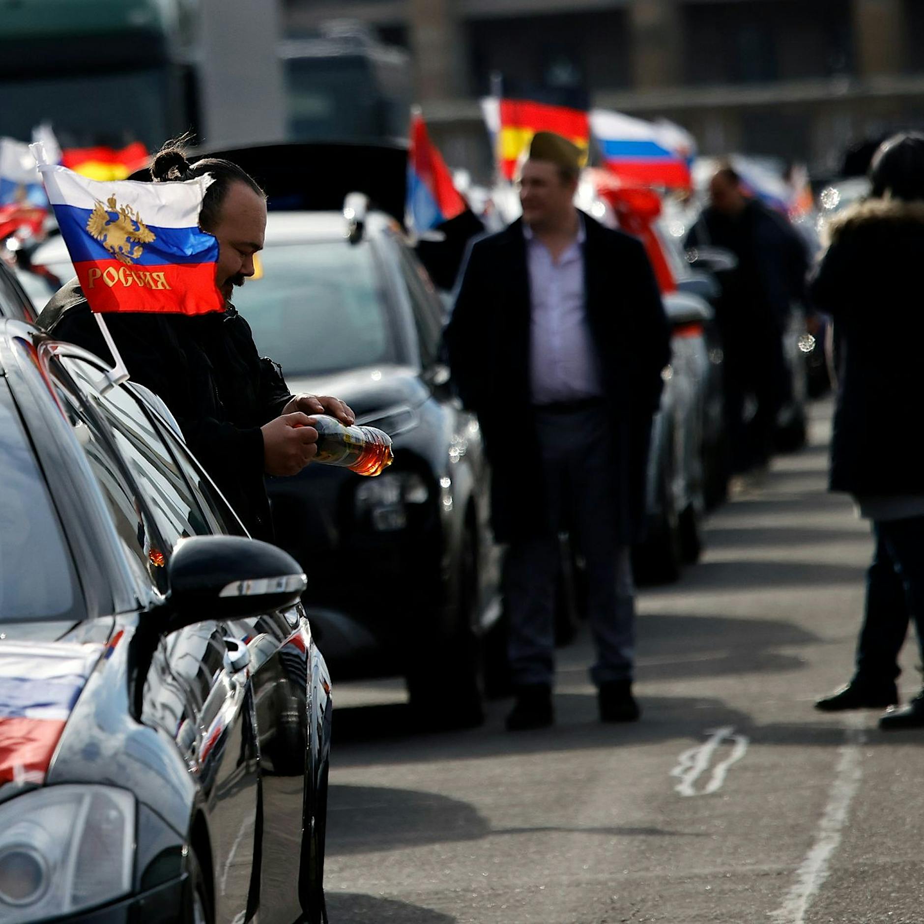 Berlin: Weitere Pro-Russland-Autokorsos geplant