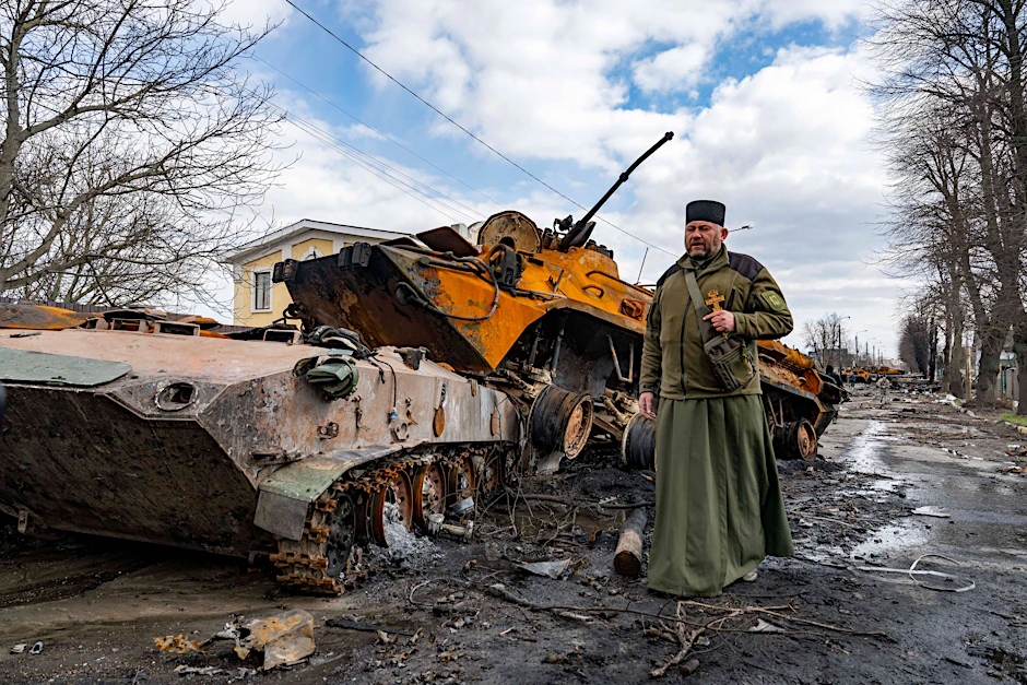 Ukraine-Konflikt, Eindrücke aus Butscha. April 2022.