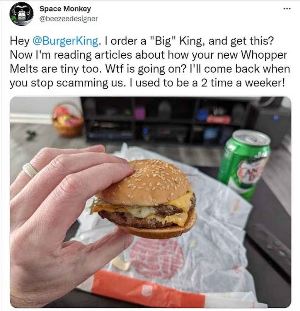 35 Prozent mickriger als in der Werbung: Burger King wegen betrügerischen Mini-Burgern vor Gericht