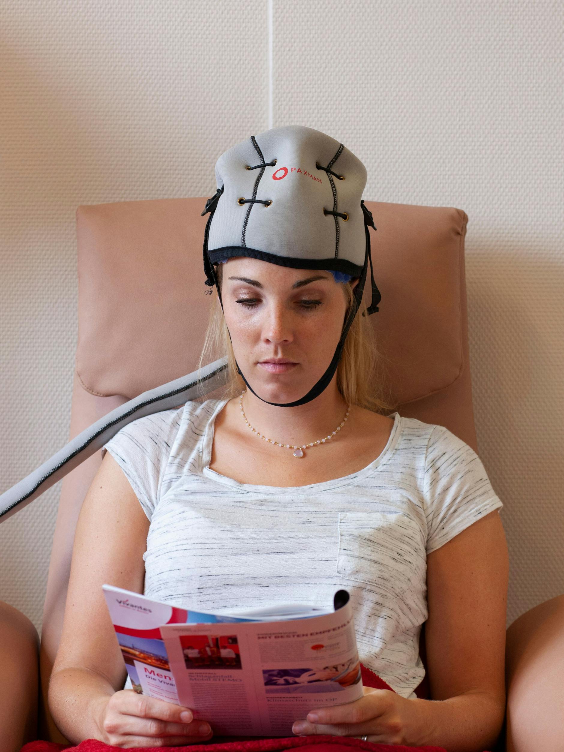 Am Vivantes-Klinikum nutzen etwa 30 Prozent der Brustkrebs-Patientinnen die Kühlhaube.