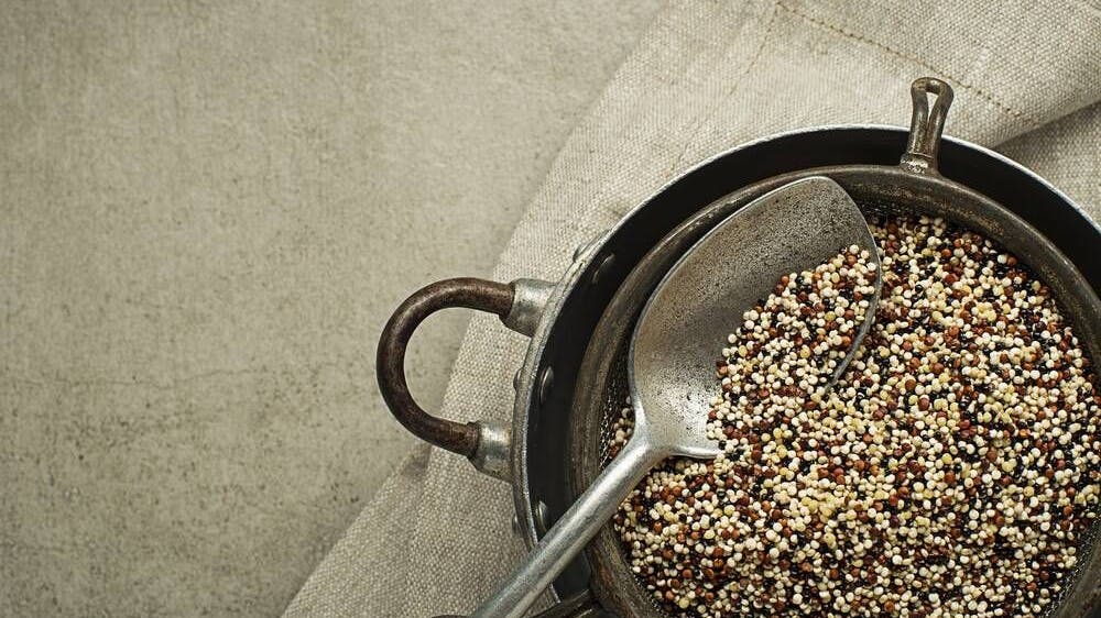 Quinoa ist extrem gesund und lecker.