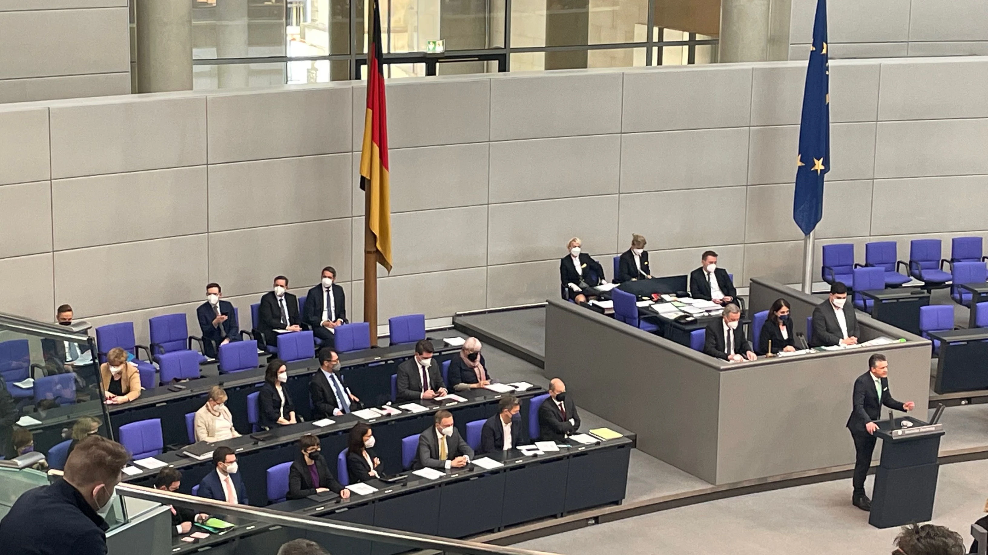 Von Scholz über Habeck und Lindner bis Anne Spiegel alle da. Jede Stimme wird gebraucht.
