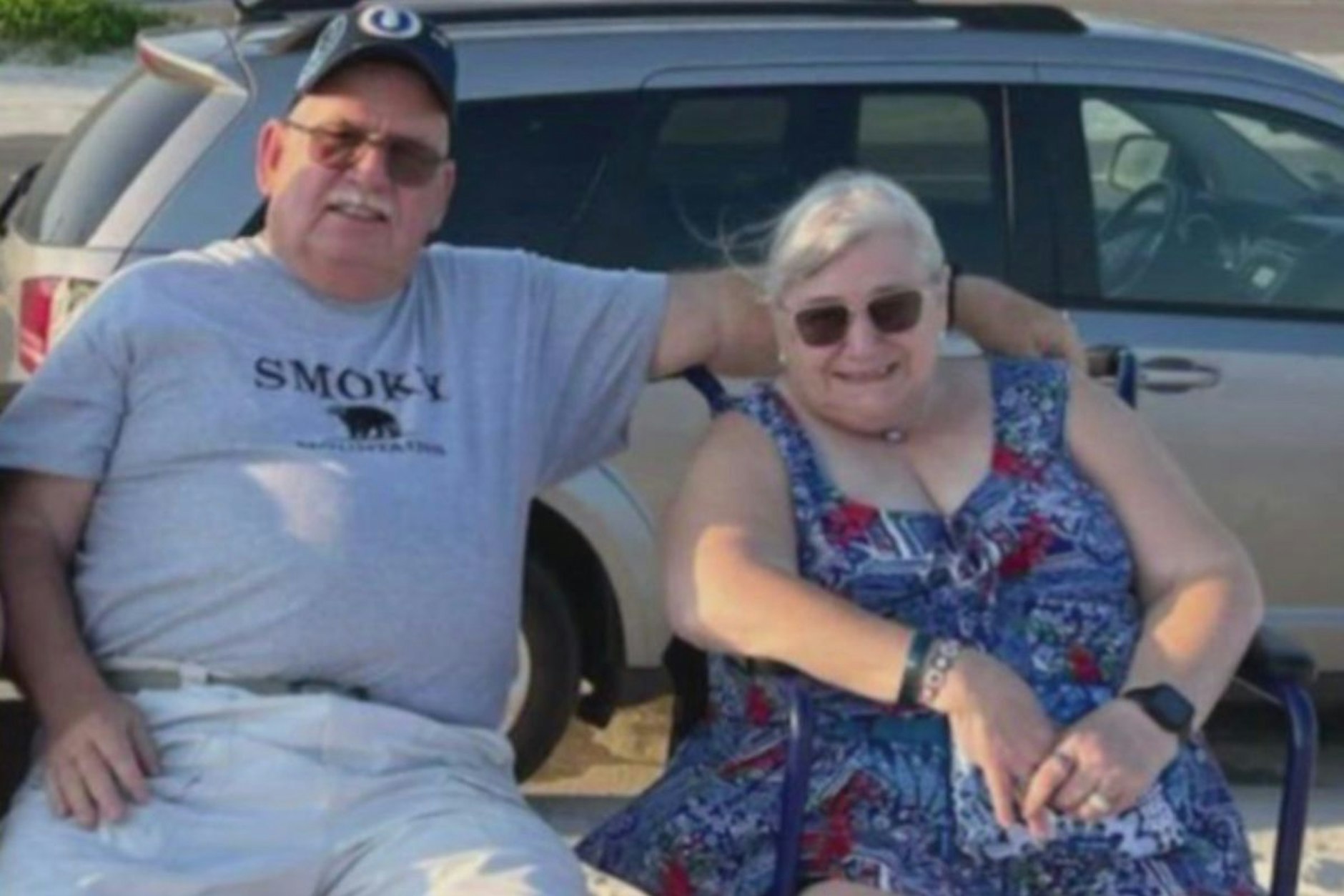 Ronnie und Beverly Parker waren mit ihrem Wohnmobil stecken geblieben.