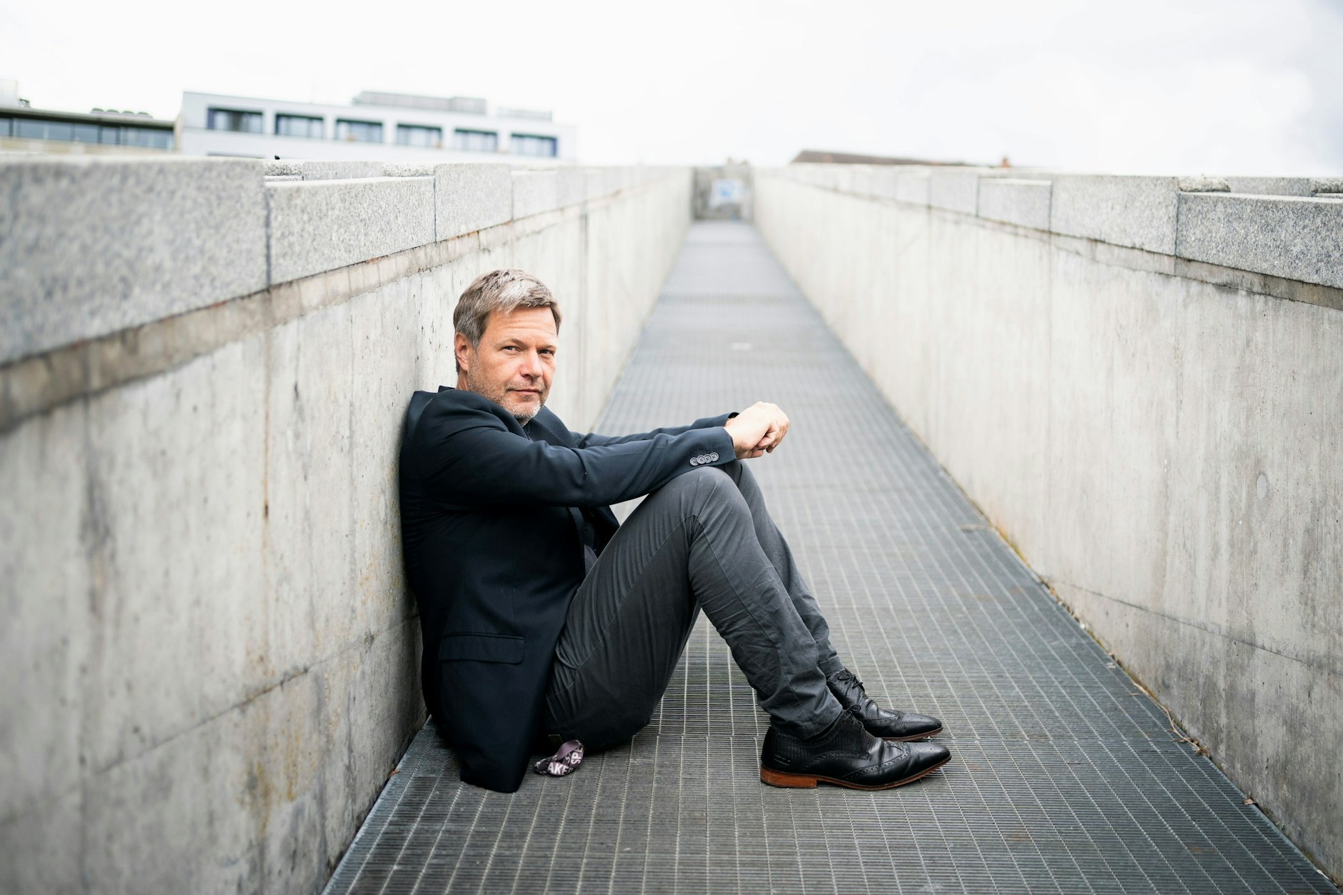 Robert Habeck im Invalidenpark in Berlin