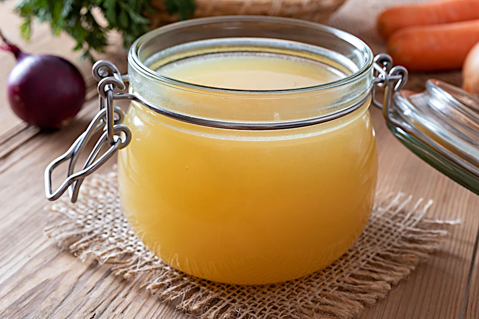 Diese Gemüsebrühe eignet sich perfekt für Saucen