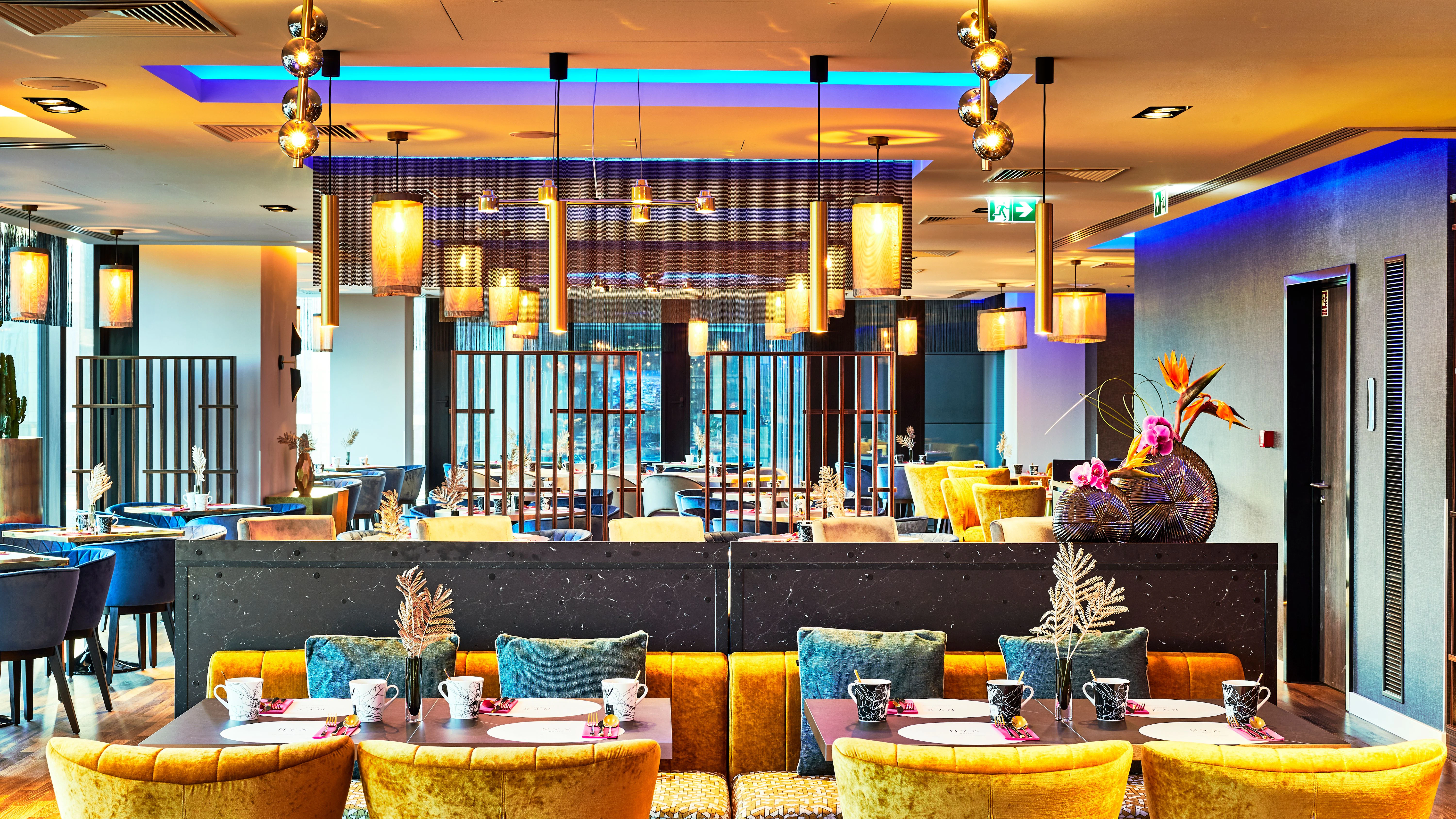 Ein bisschen wie in Las Vegas:&nbsp;der Frühstückssaal im NYX Hotel Warsaw.