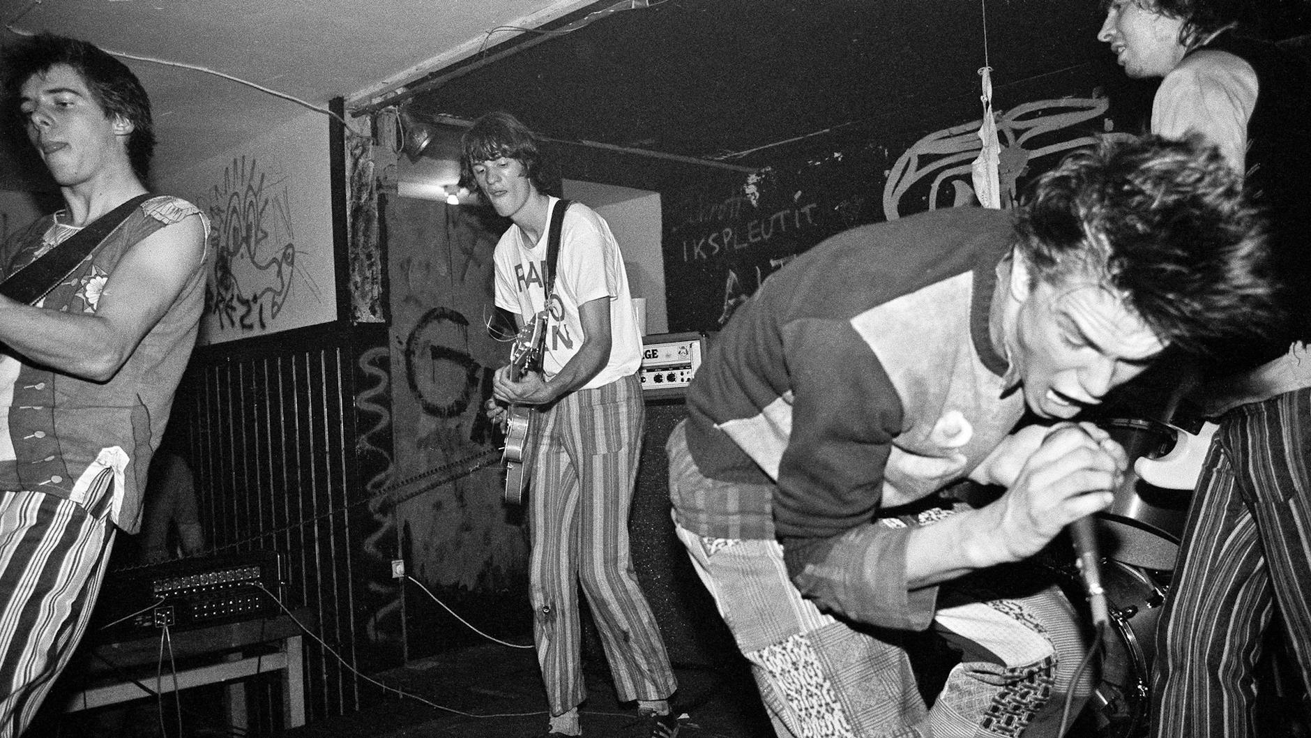 Die Toten Hosen mit Campino ganz am Anfang ihrer Karriere.