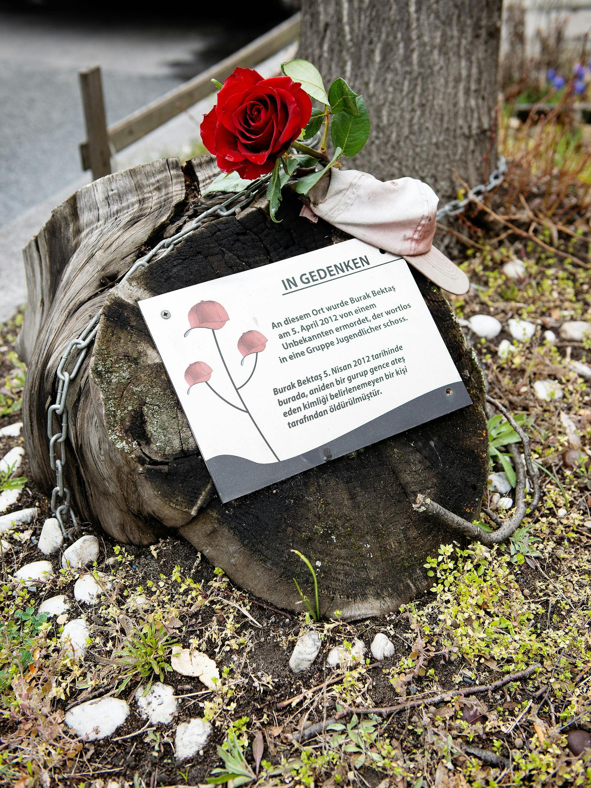 An diesem Ort wurde der 22-jährige Burak erschossen.